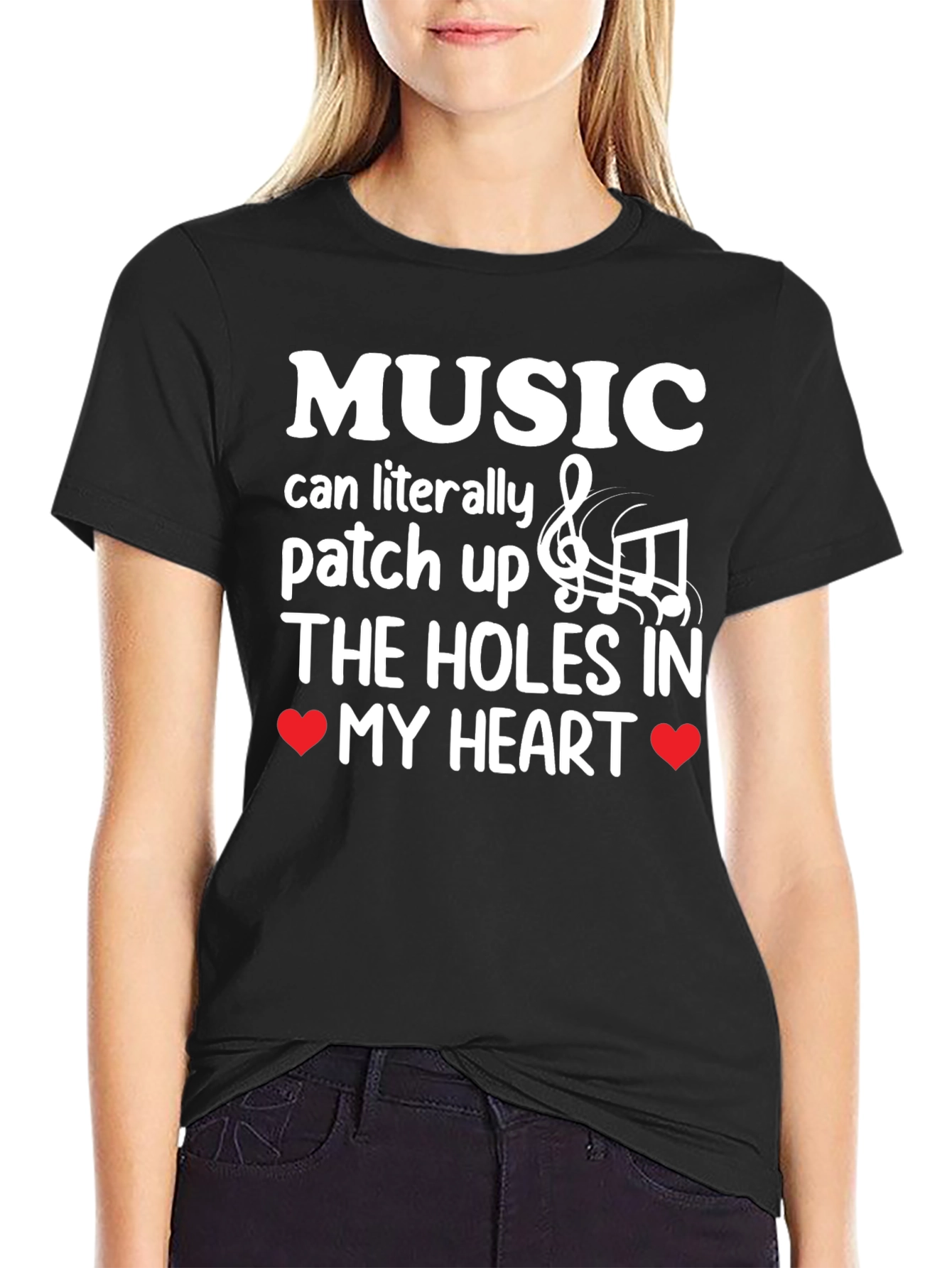 Music Heals Heart T-Shirt