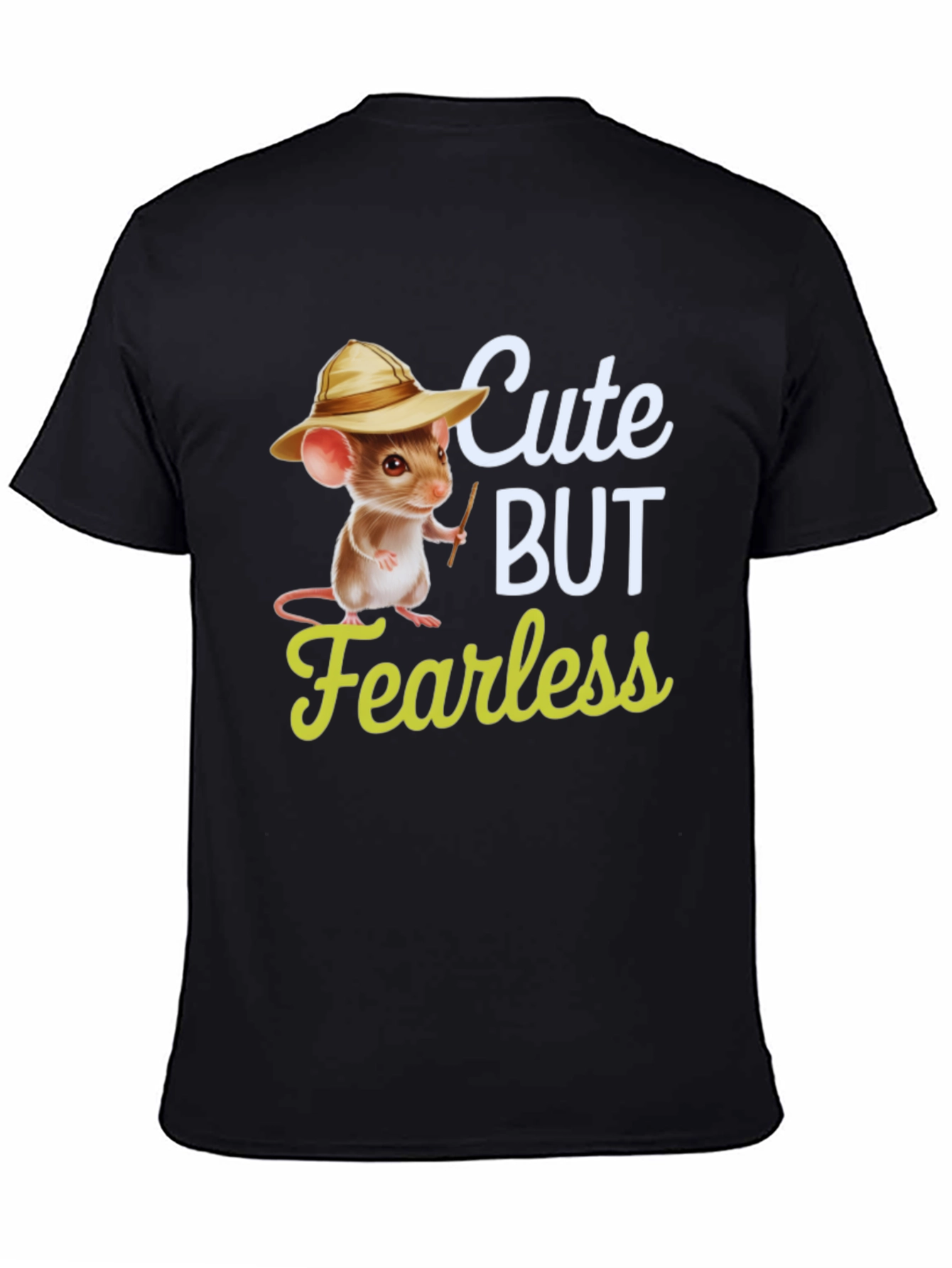 Cute But Fearless Mouse T-Shirt