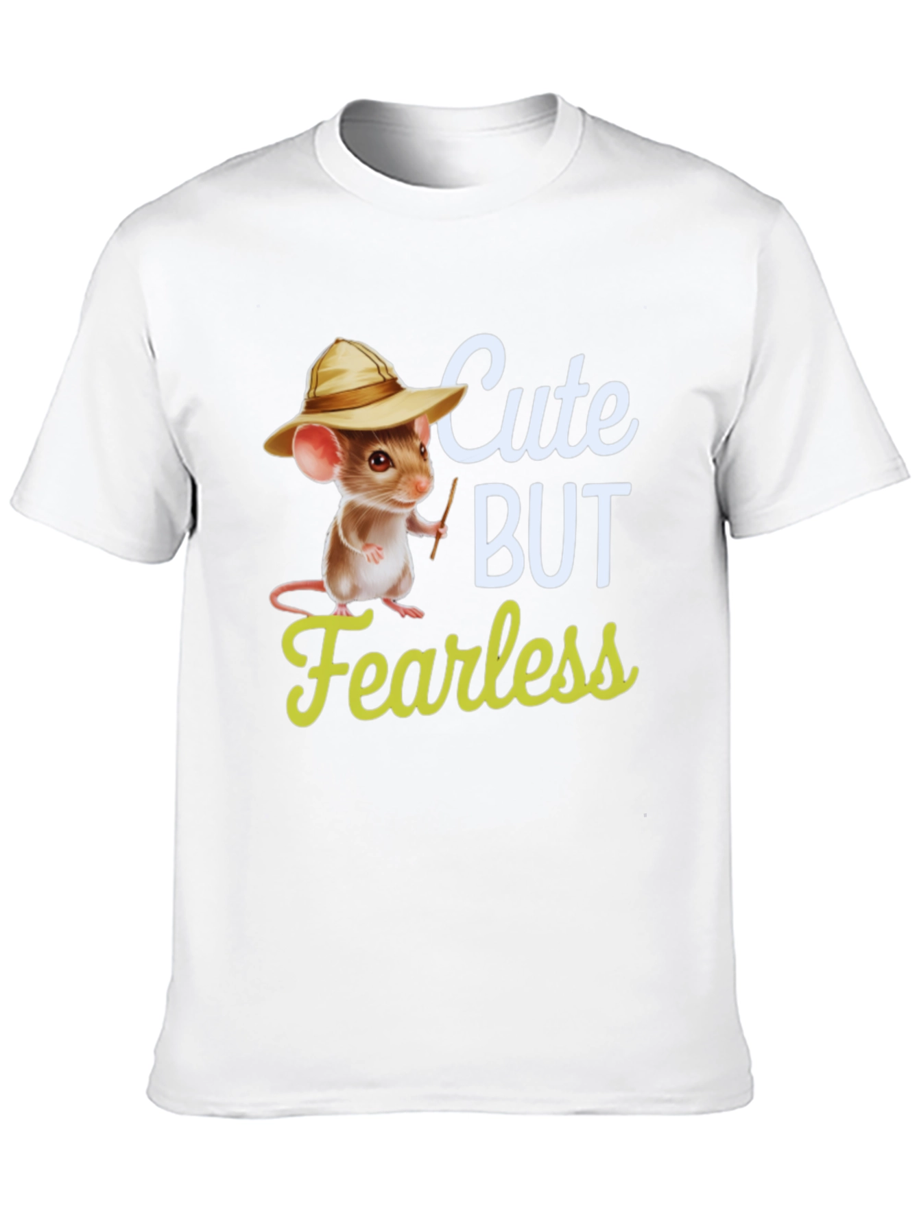 Cute But Fearless Mouse T-Shirt