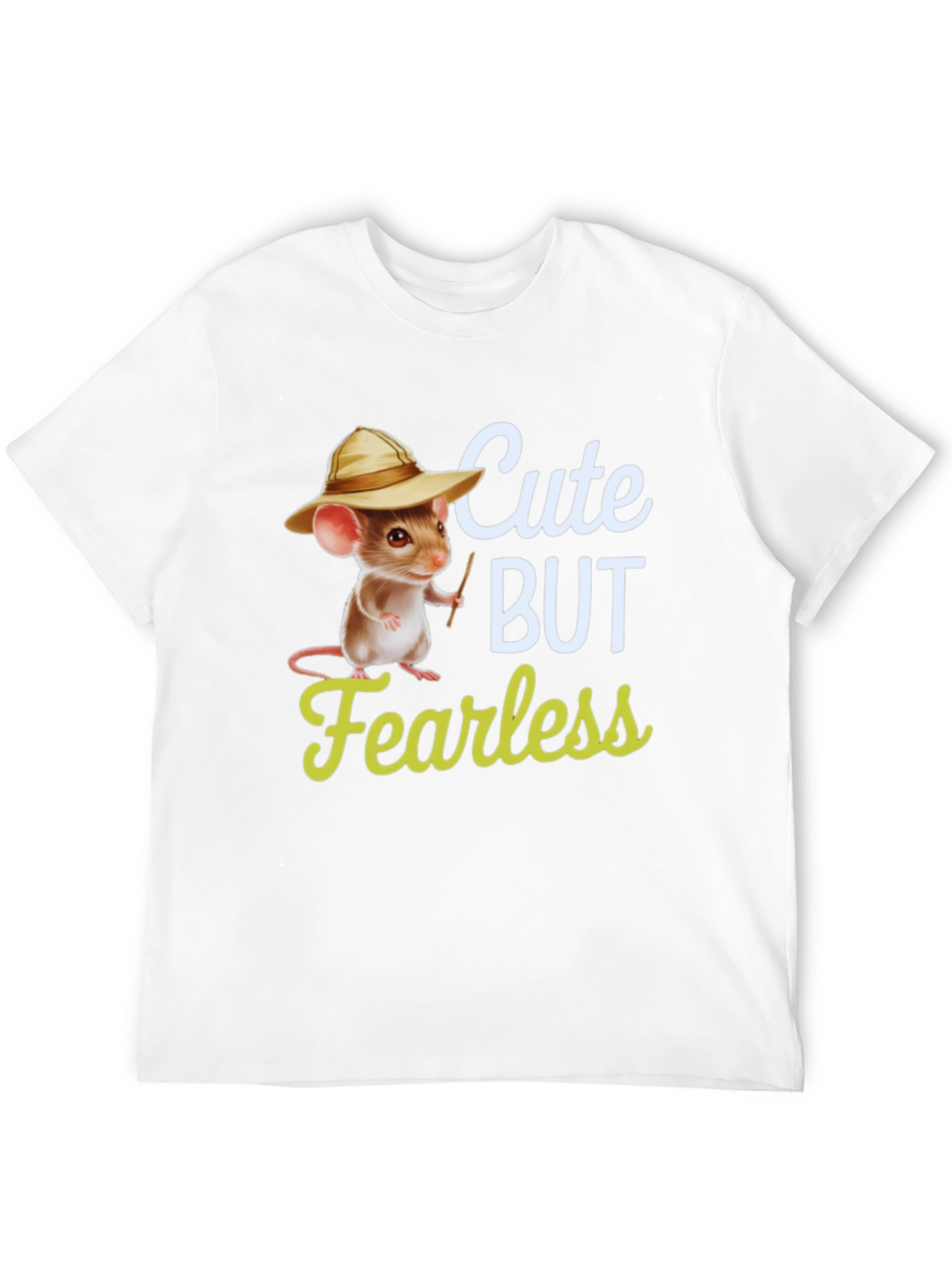 Cute But Fearless Mouse T-Shirt