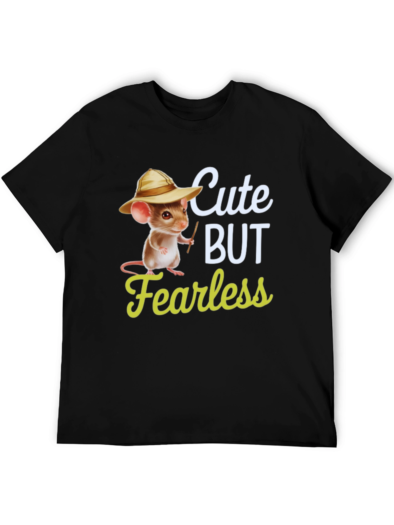 Cute But Fearless Mouse T-Shirt