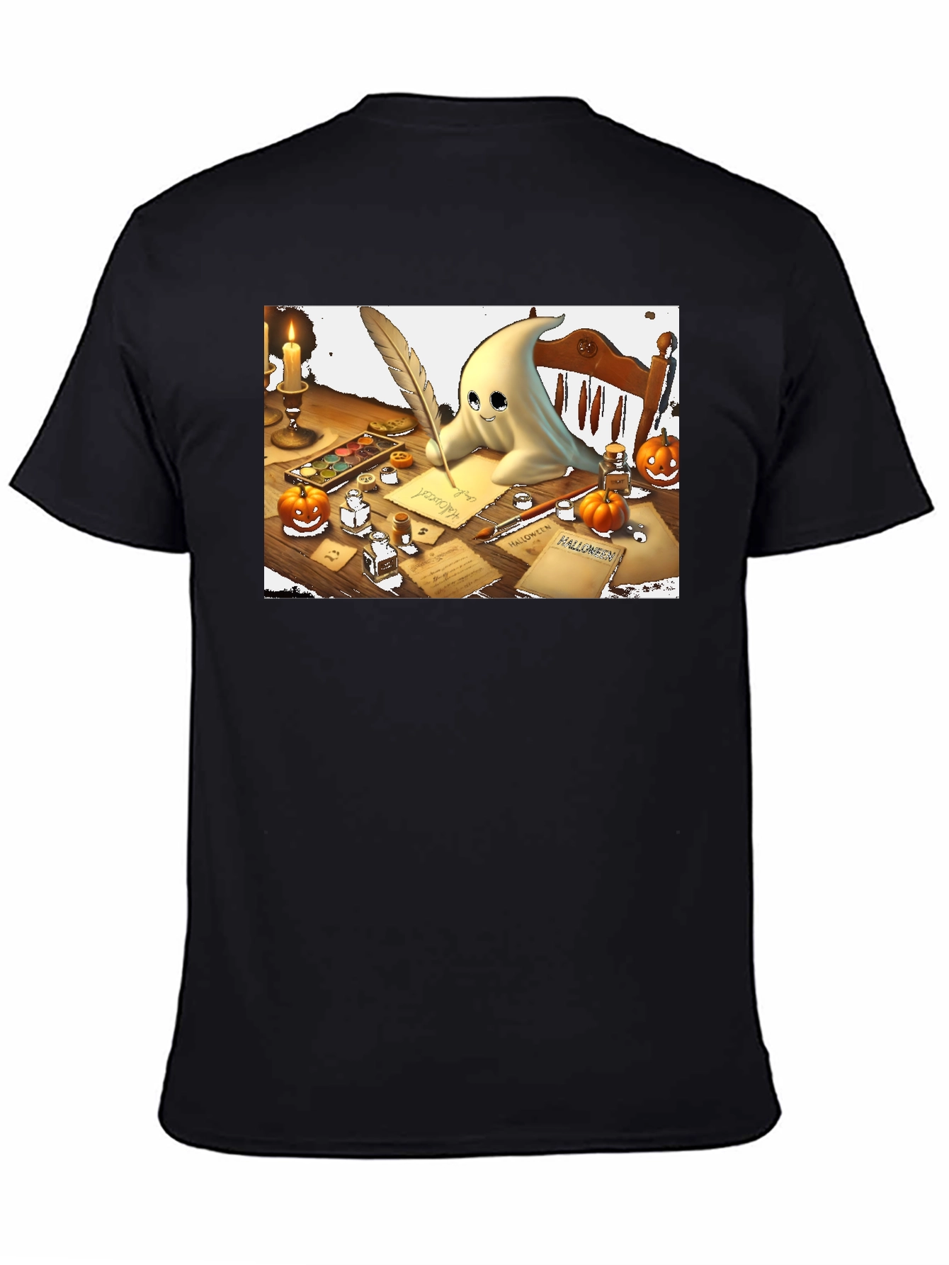 Ghost Writer Halloween T-Shirt
