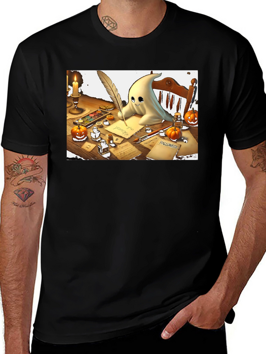 Ghost Writer Halloween T-Shirt