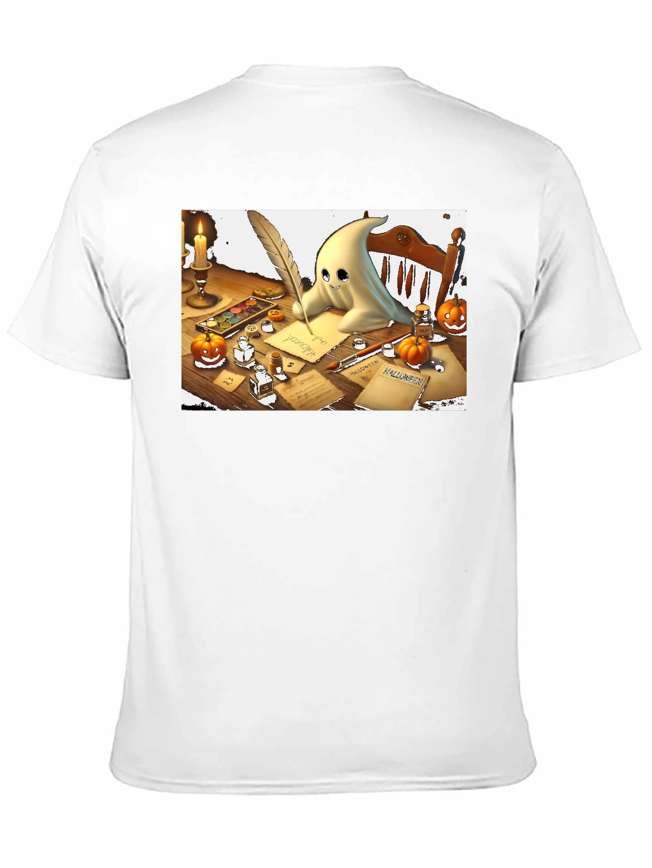 Ghost Writer Halloween T-Shirt