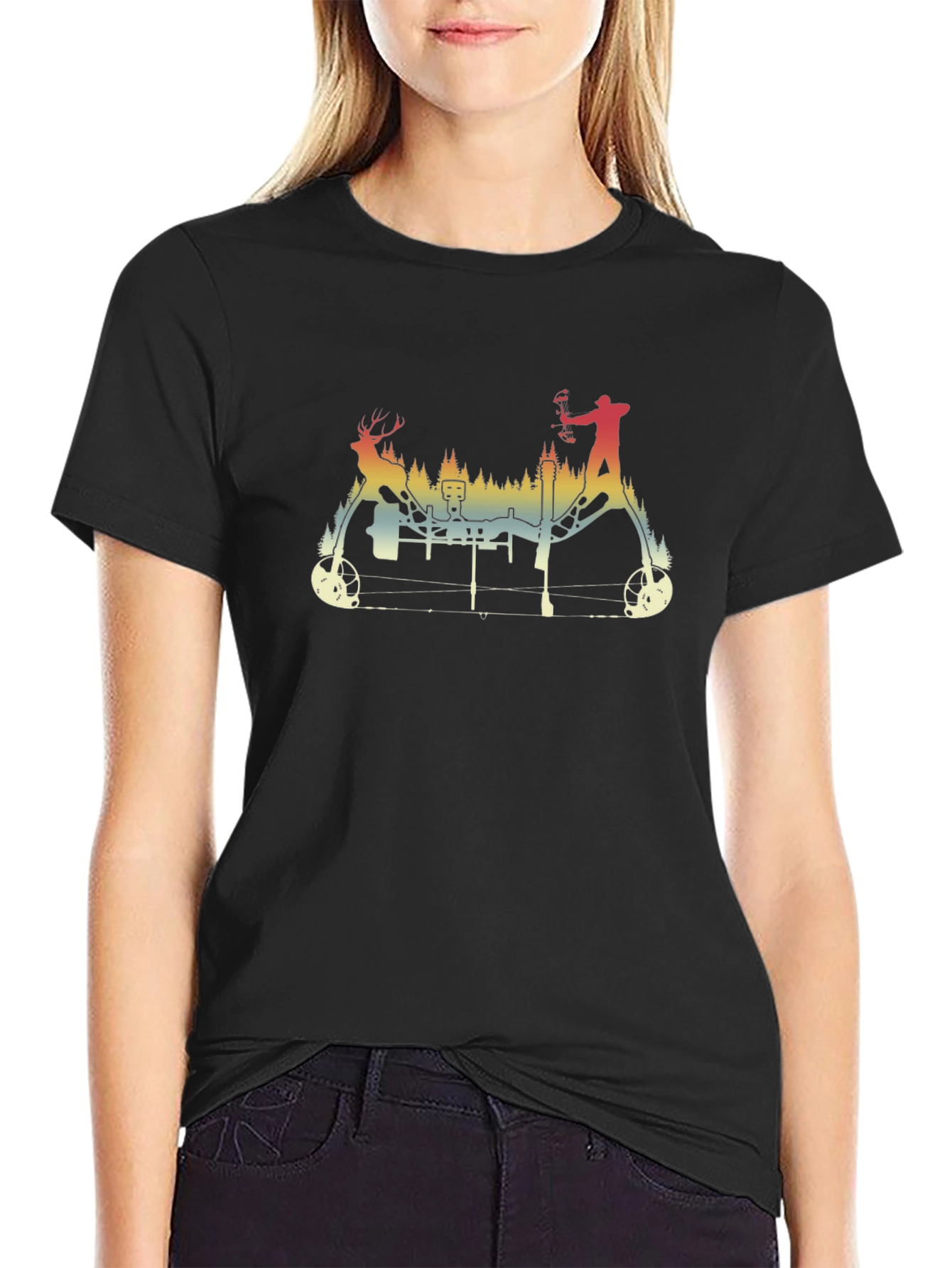 Archery Bow Hunting Nature T-Shirt