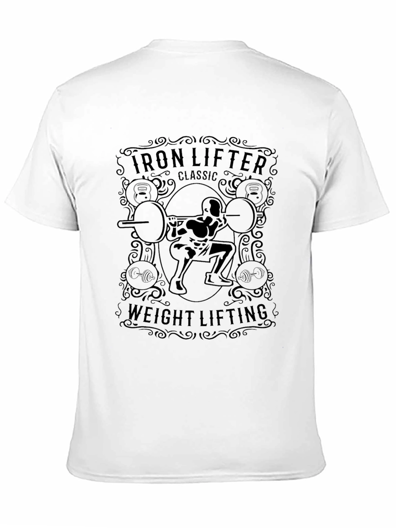 Iron Lifter Classic Weight Lifting T-Shirt