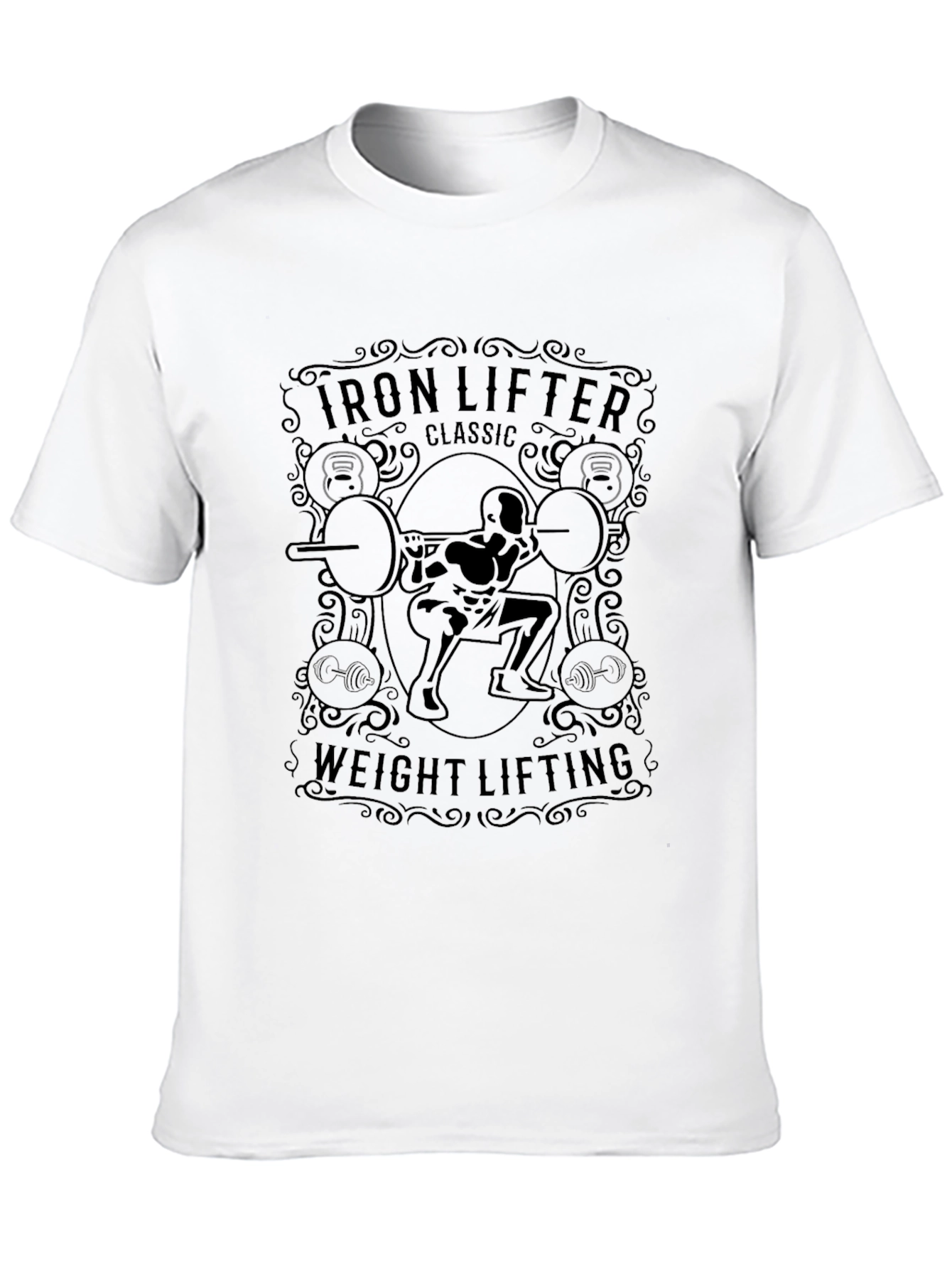 Iron Lifter Classic Weight Lifting T-Shirt