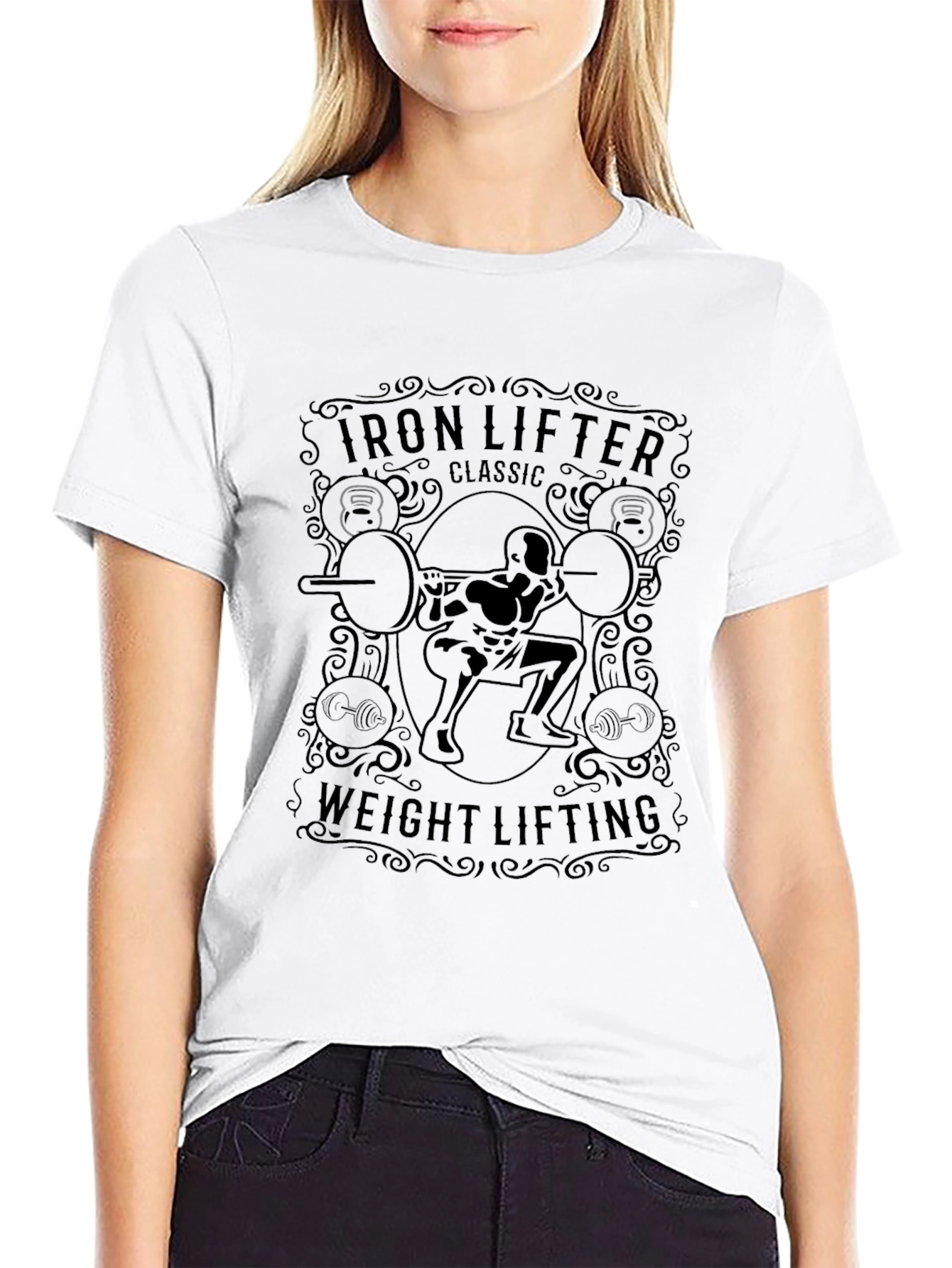 Iron Lifter Classic Weight Lifting T-Shirt