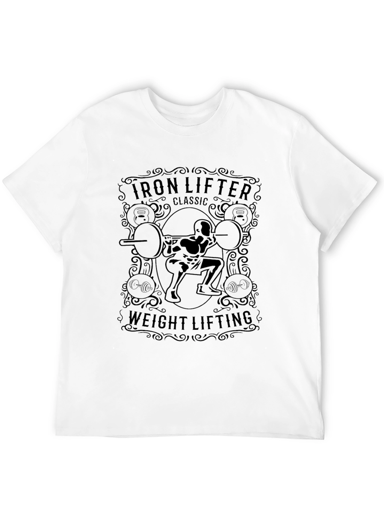 Iron Lifter Classic Weight Lifting T-Shirt