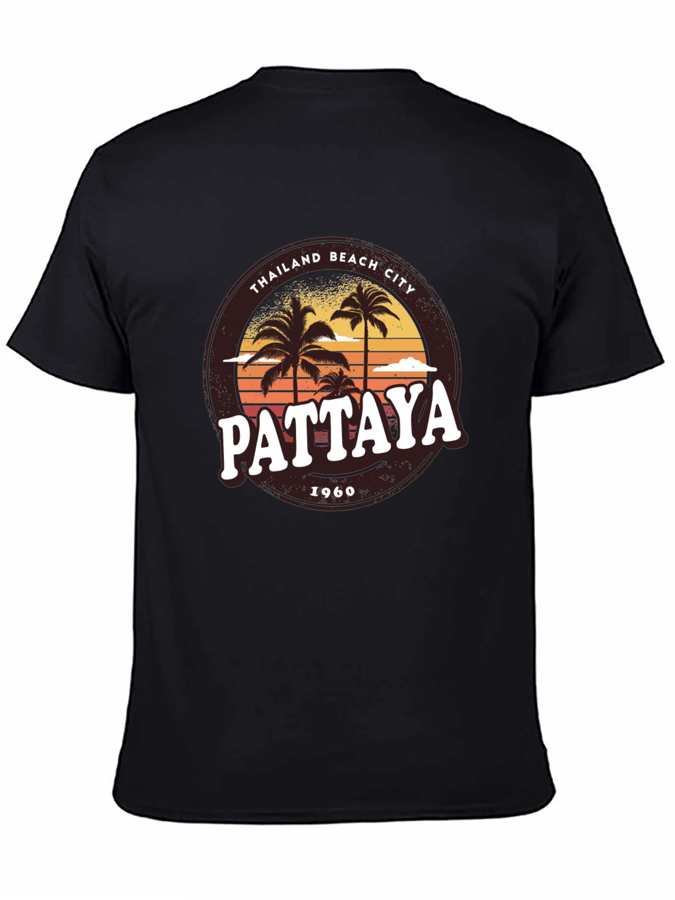 Pattaya Thailand Beach City Graphic Tee