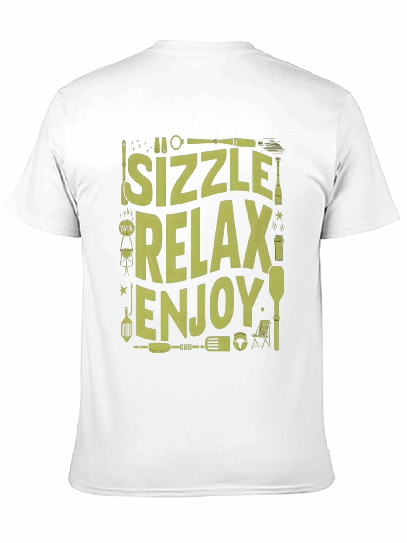 Sizzle Relax Enjoy Graphic T-Shirt