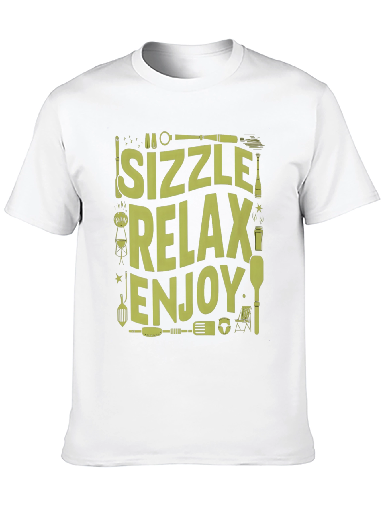 Sizzle Relax Enjoy Graphic T-Shirt