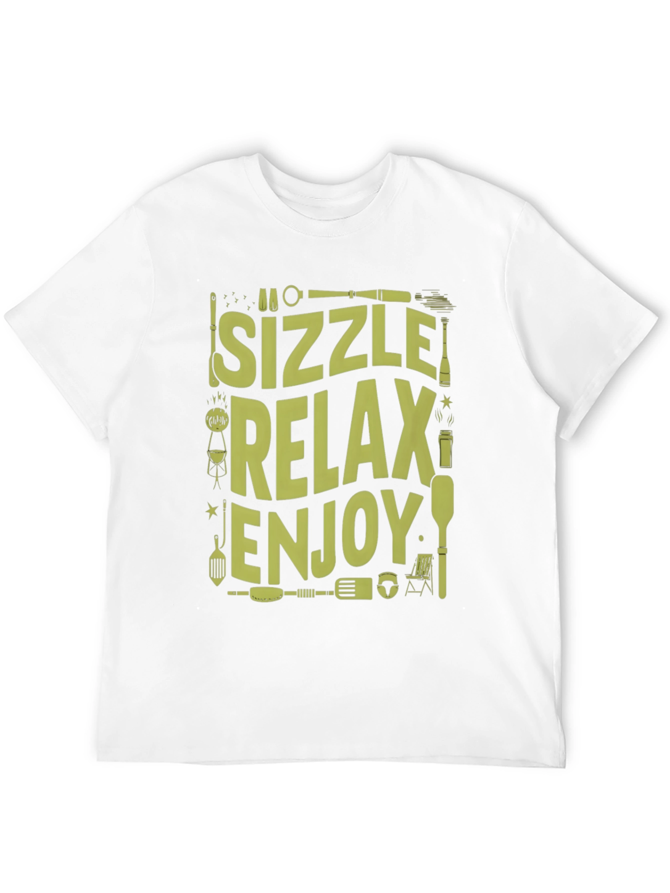 Sizzle Relax Enjoy Graphic T-Shirt