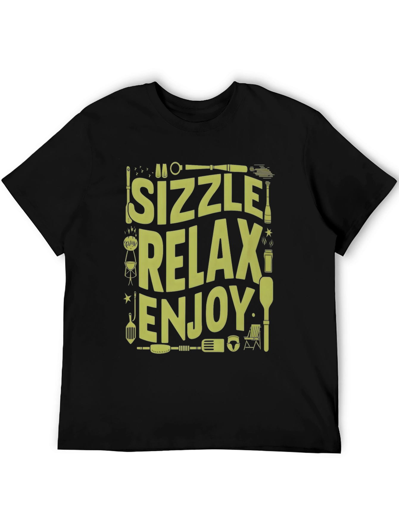 Sizzle Relax Enjoy Graphic T-Shirt