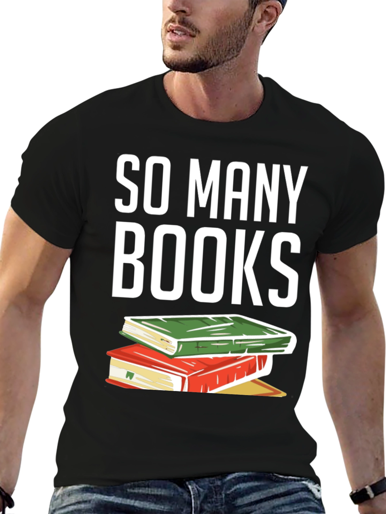 So Many Books T-Shirt - Reader Apparel