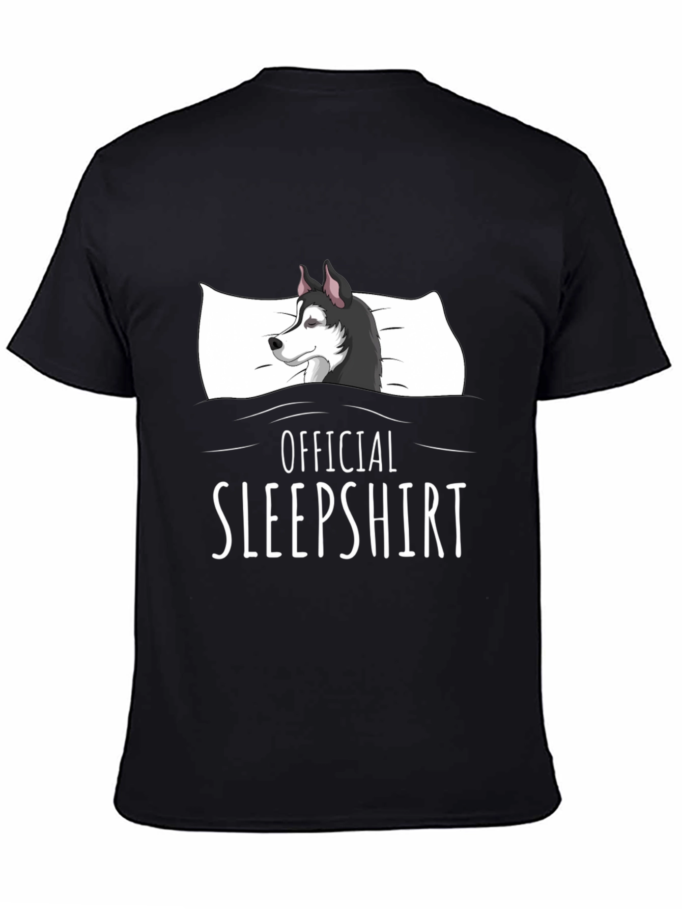 Official Sleepshirt Husky Graphic T-Shirt