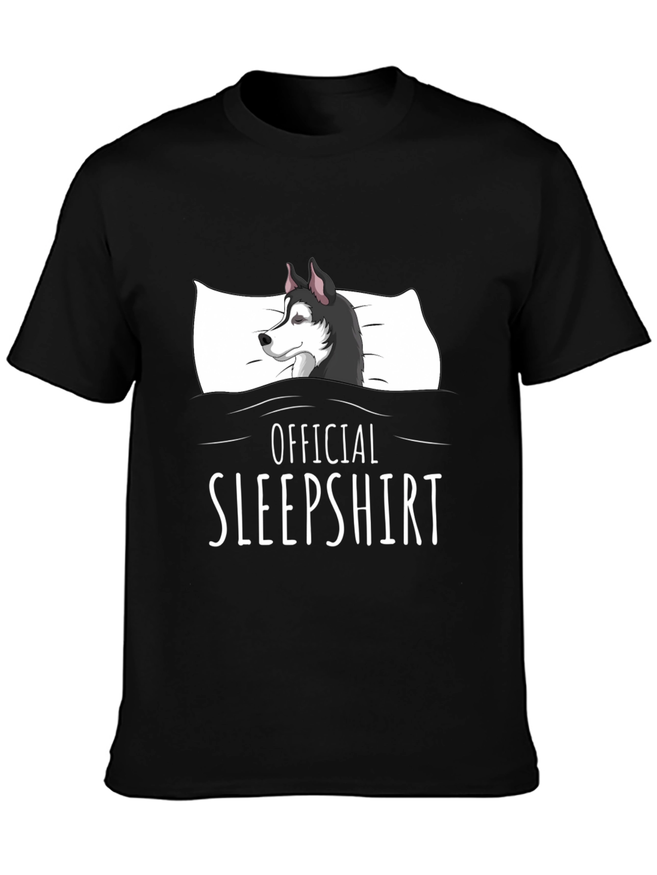 Official Sleepshirt Husky Graphic T-Shirt