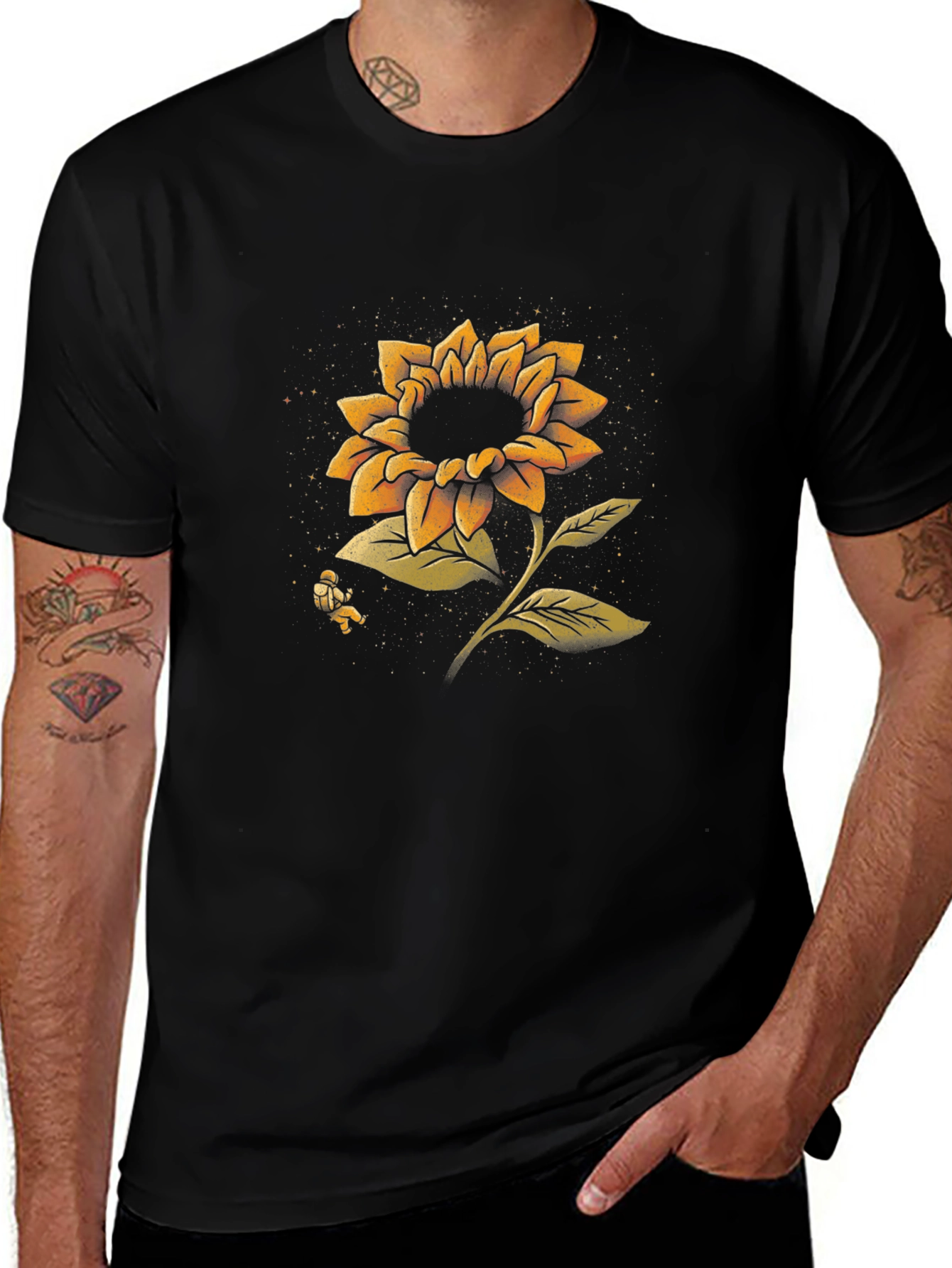 Sunflower Crew Neck T-Shirt