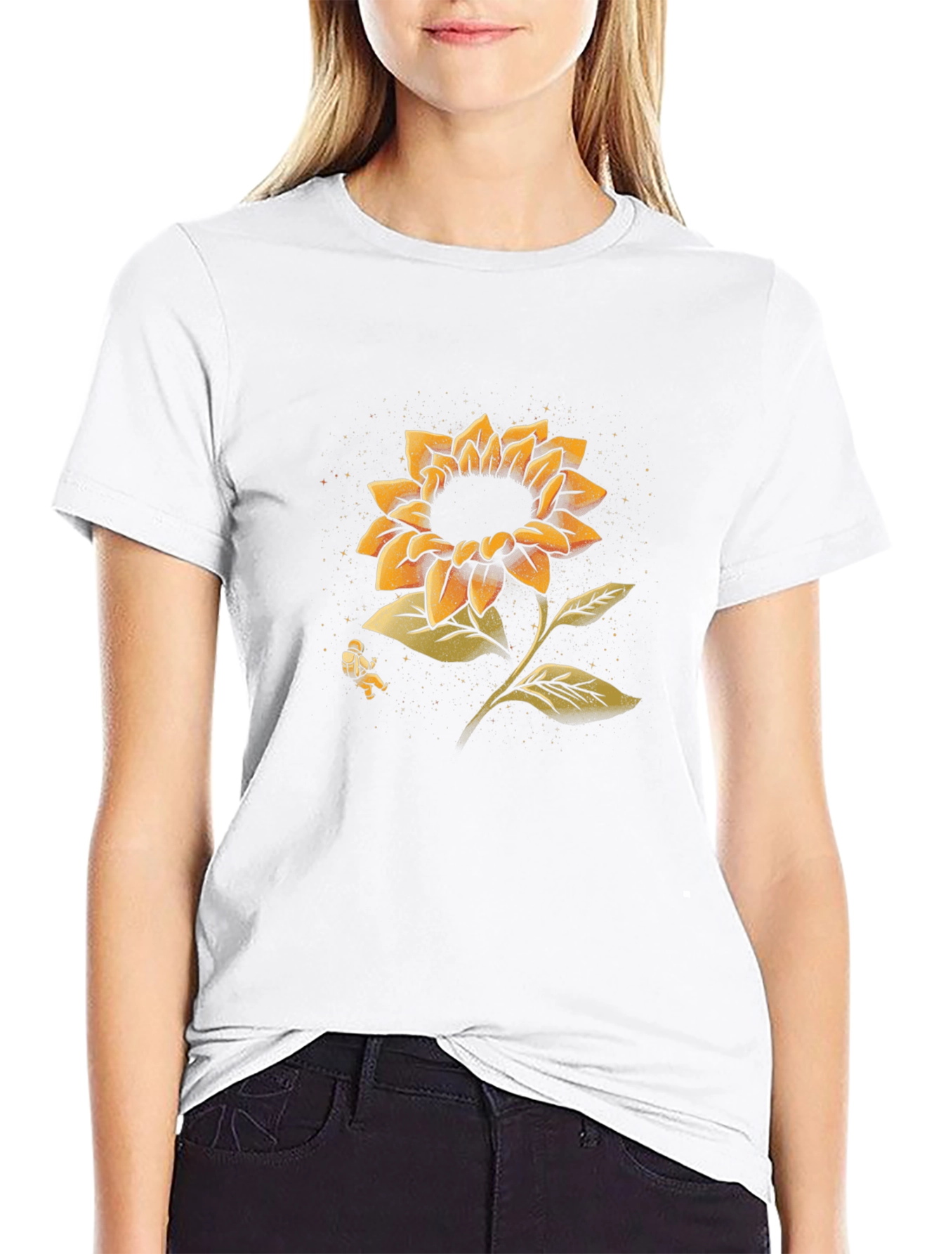 Sunflower Crew Neck T-Shirt