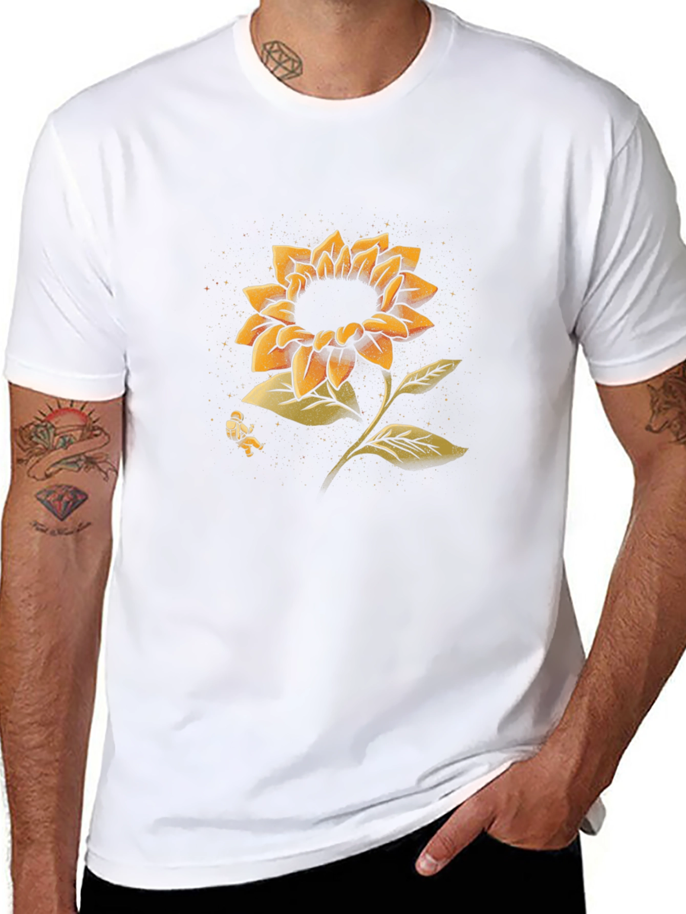 Sunflower Crew Neck T-Shirt