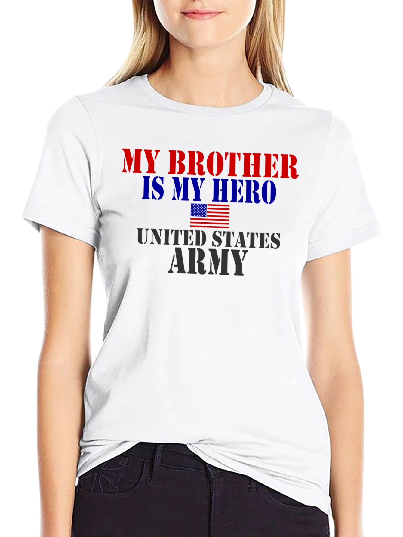 My Brother Is My Hero US Army T-Shirt
