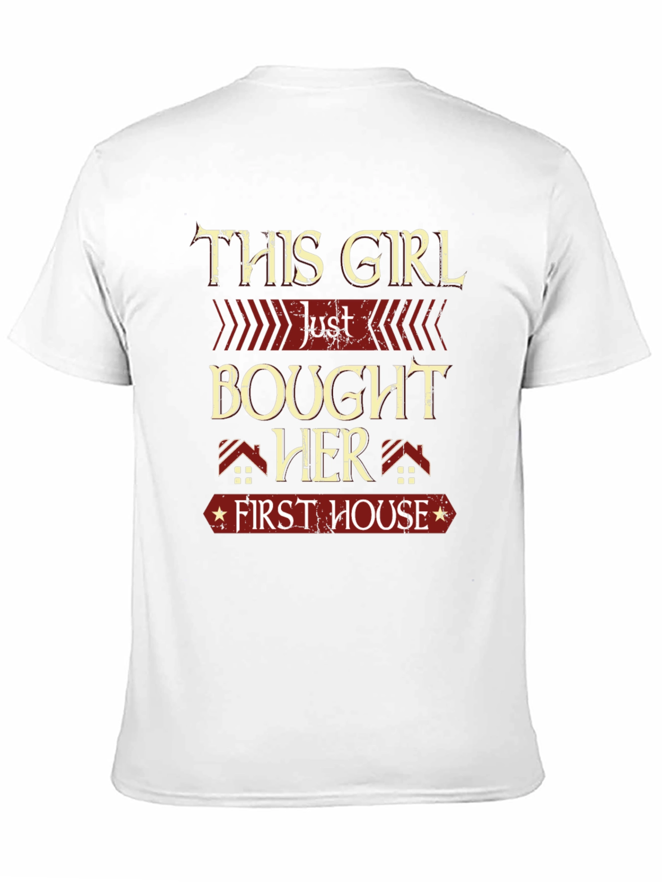 First House T-Shirt - New Homeowner Gift