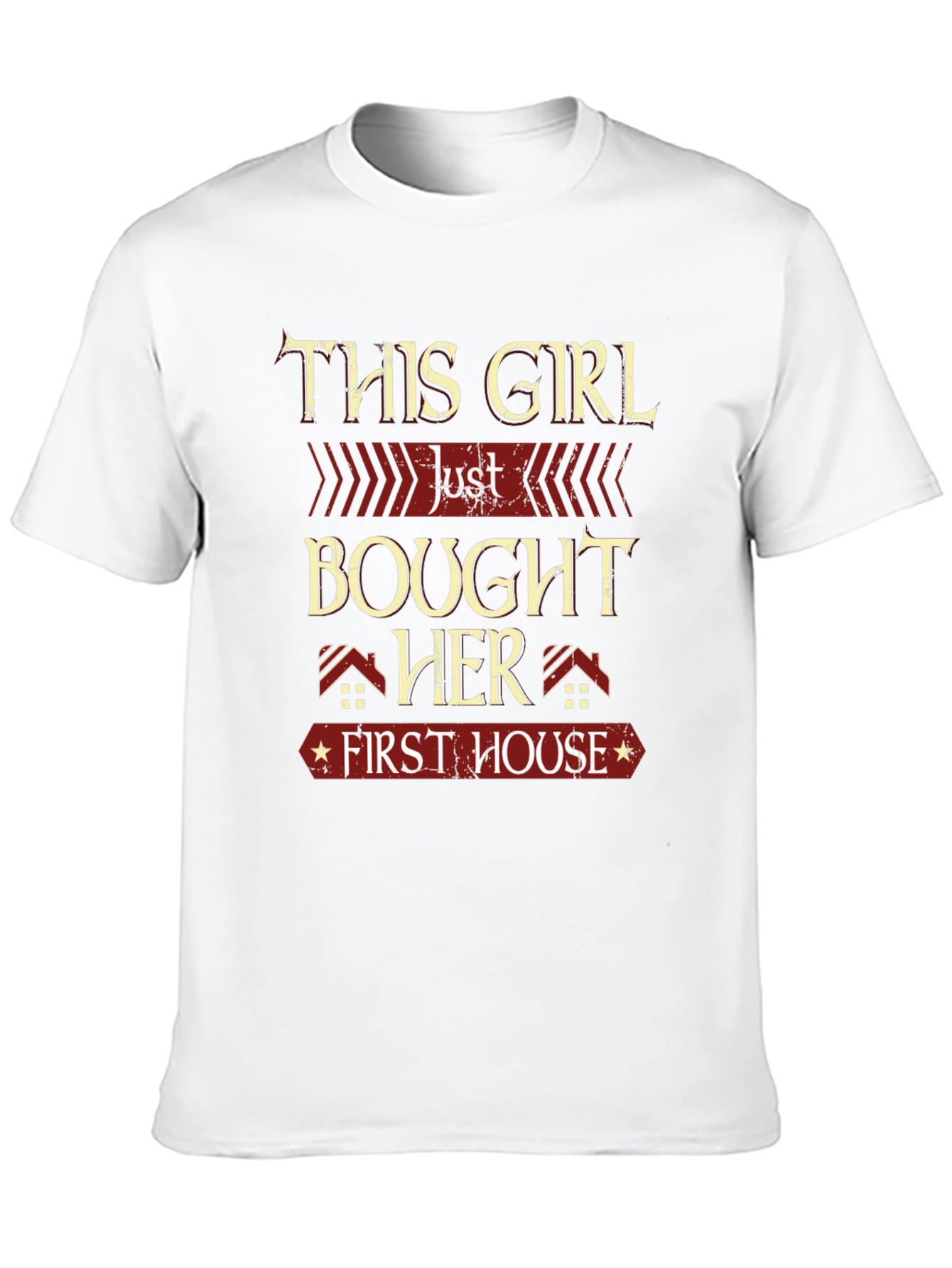 First House T-Shirt - New Homeowner Gift