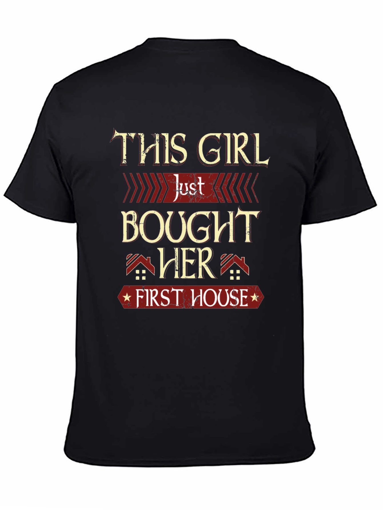 First House T-Shirt - New Homeowner Gift