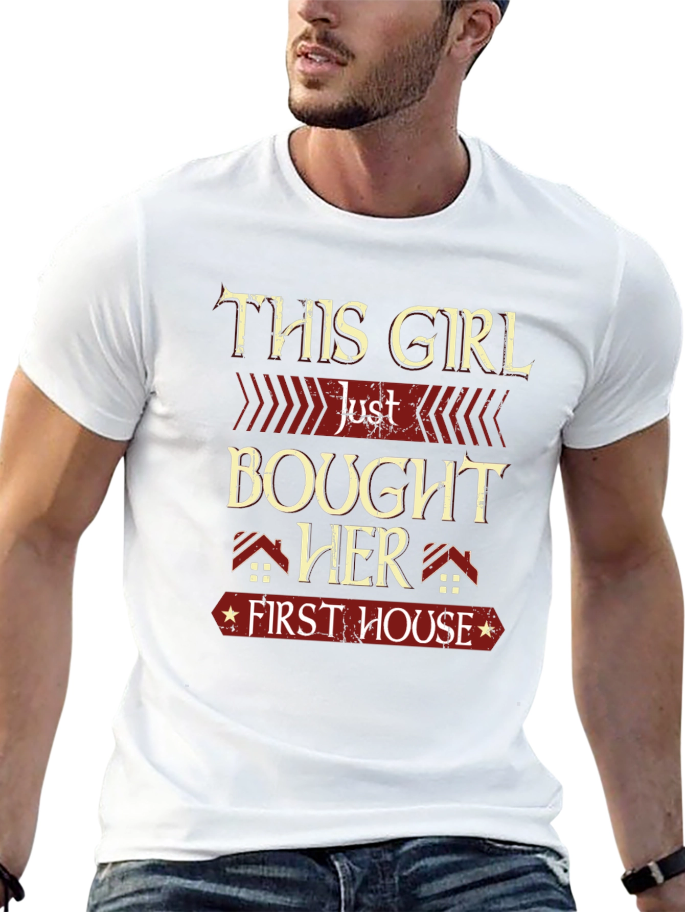 First House T-Shirt - New Homeowner Gift