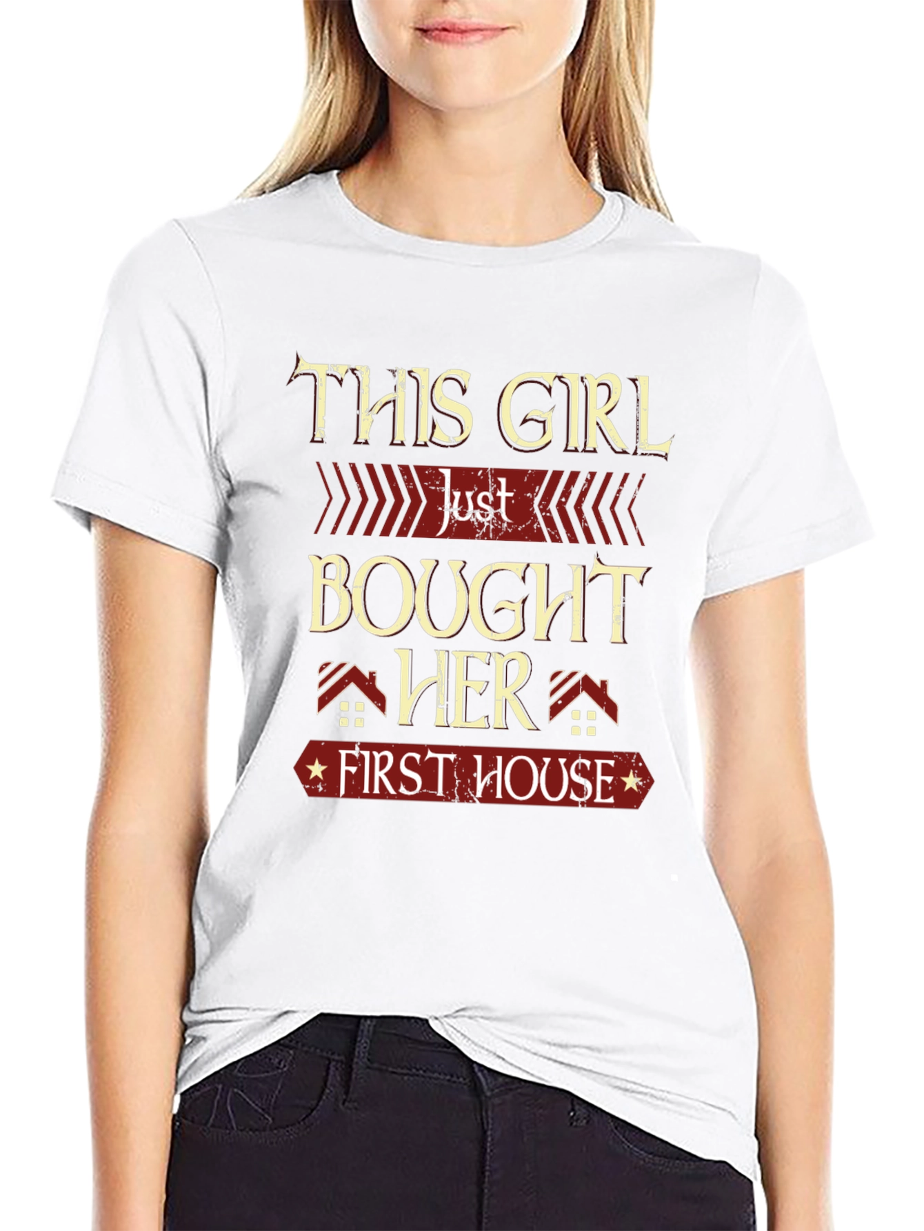 First House T-Shirt - New Homeowner Gift