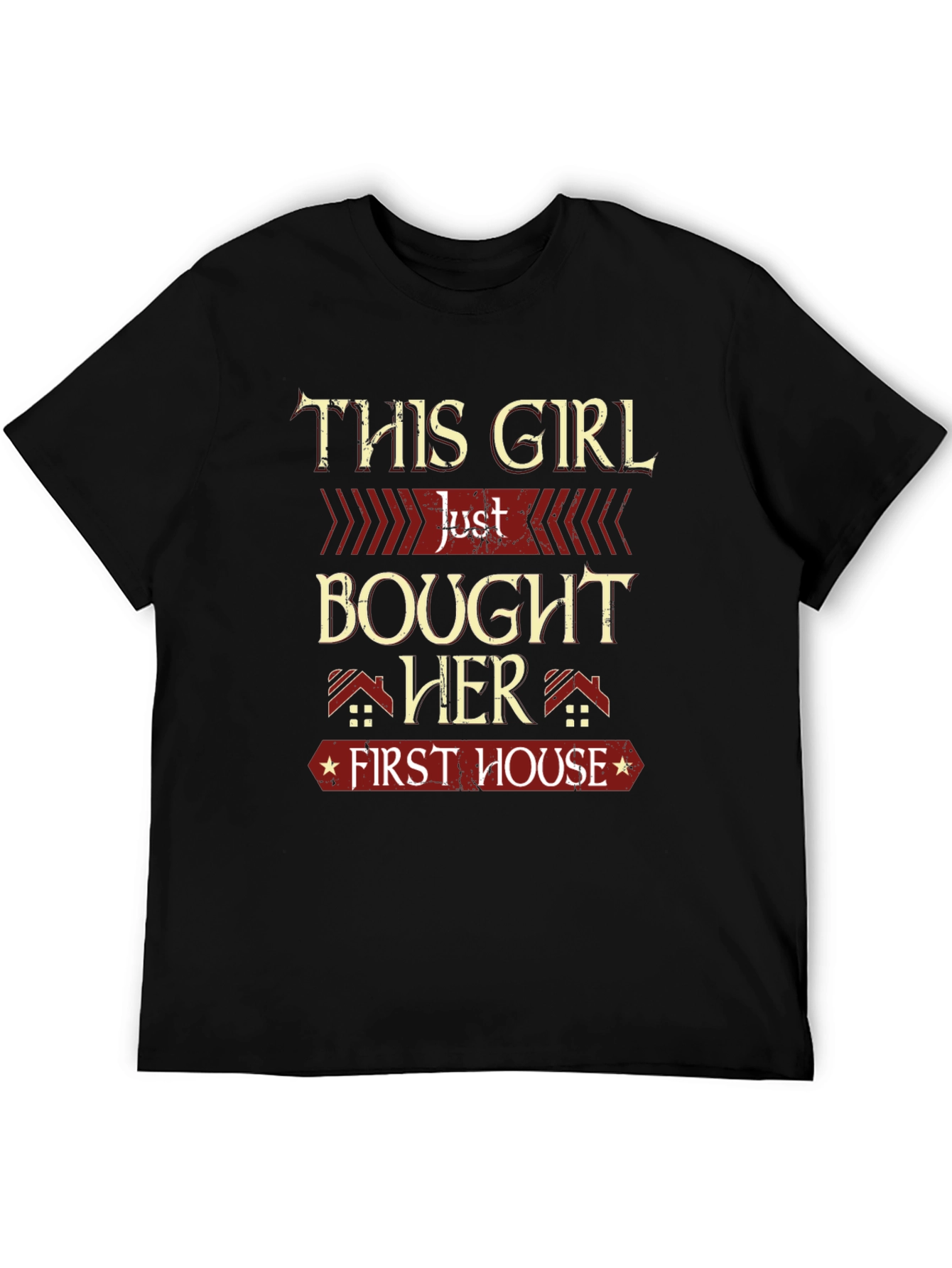 First House T-Shirt - New Homeowner Gift