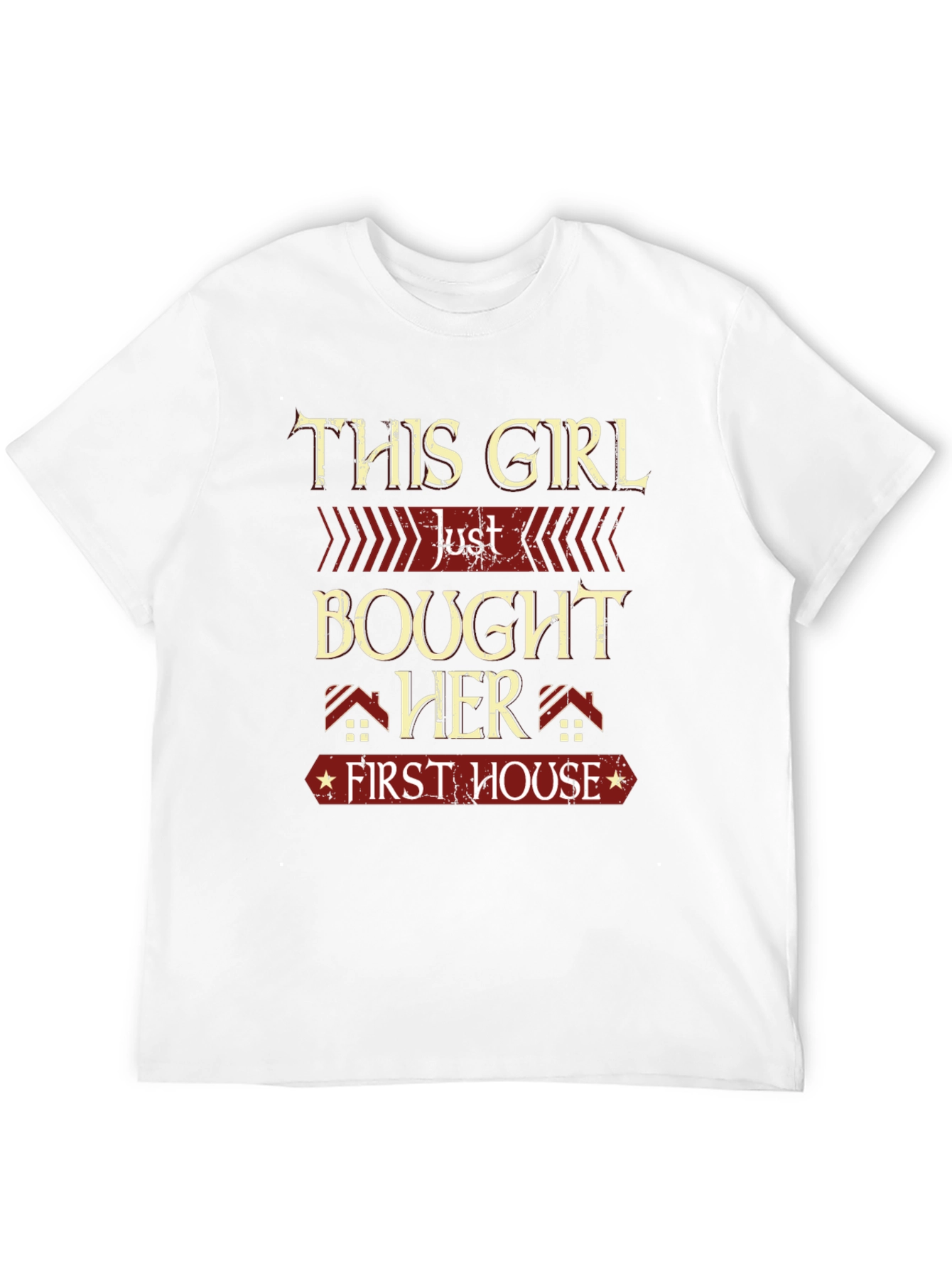 First House T-Shirt - New Homeowner Gift