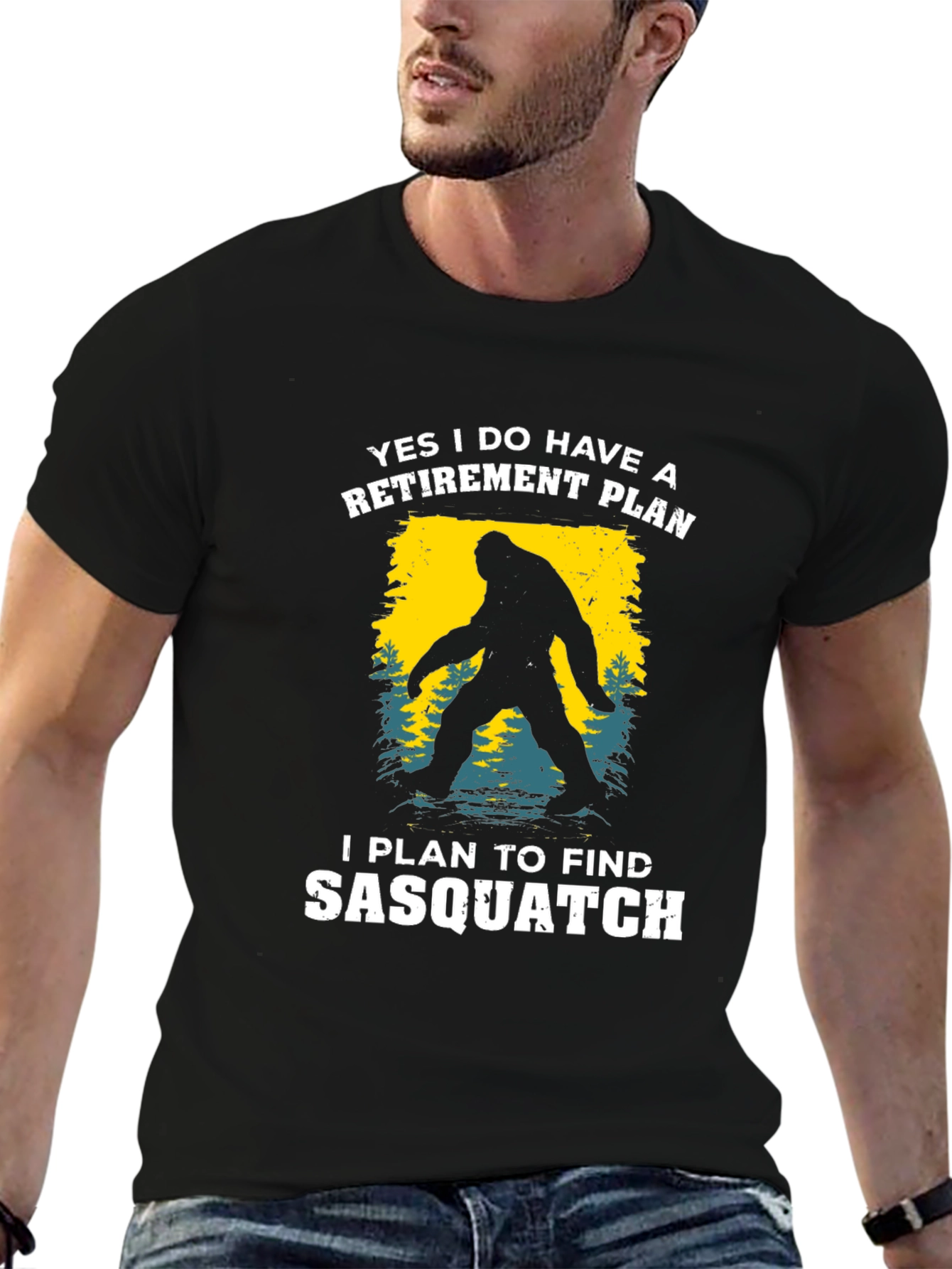 Sasquatch Retirement Plan T-Shirt