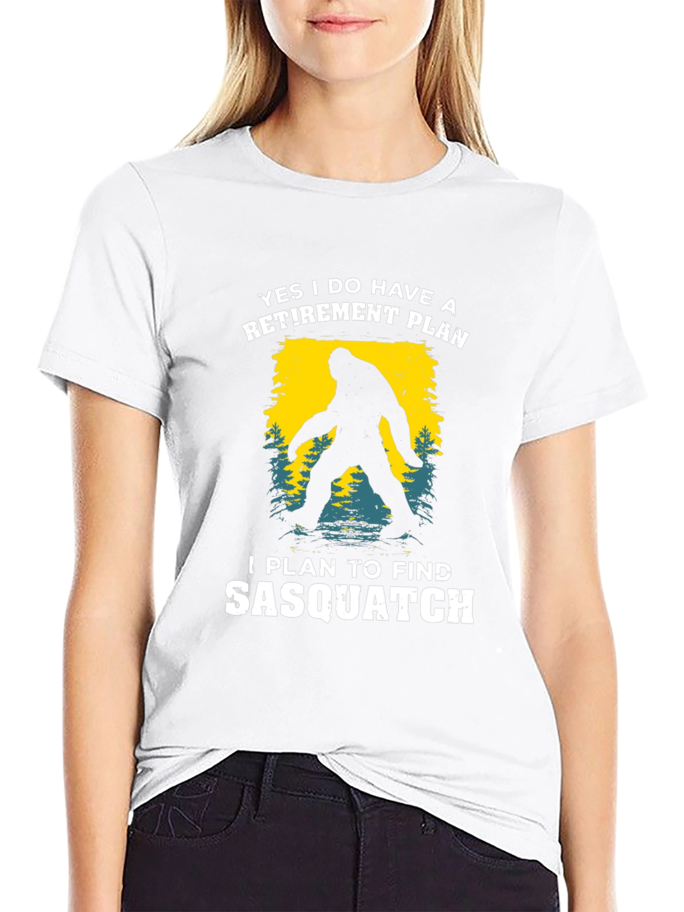 Sasquatch Retirement Plan T-Shirt