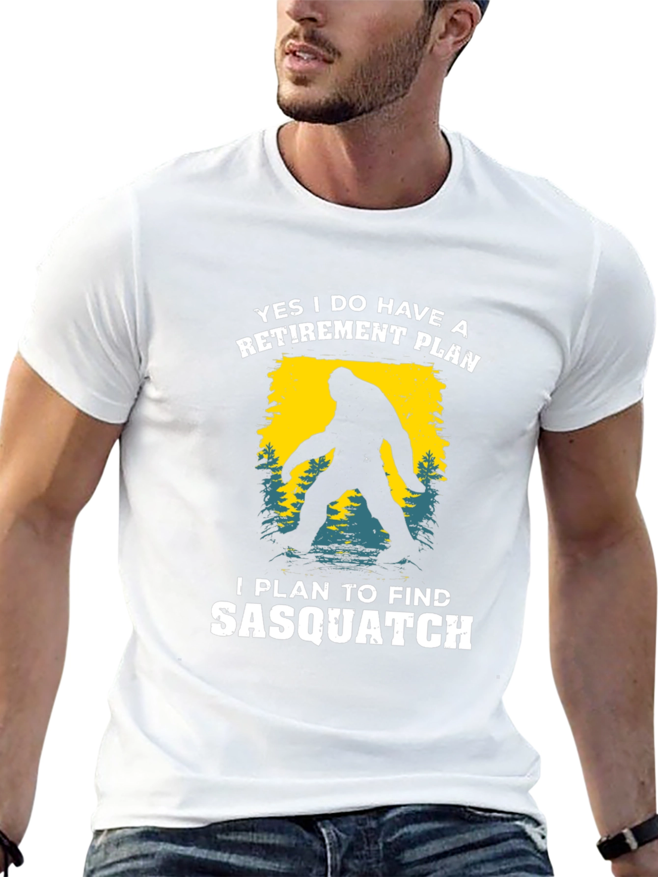 Sasquatch Retirement Plan T-Shirt