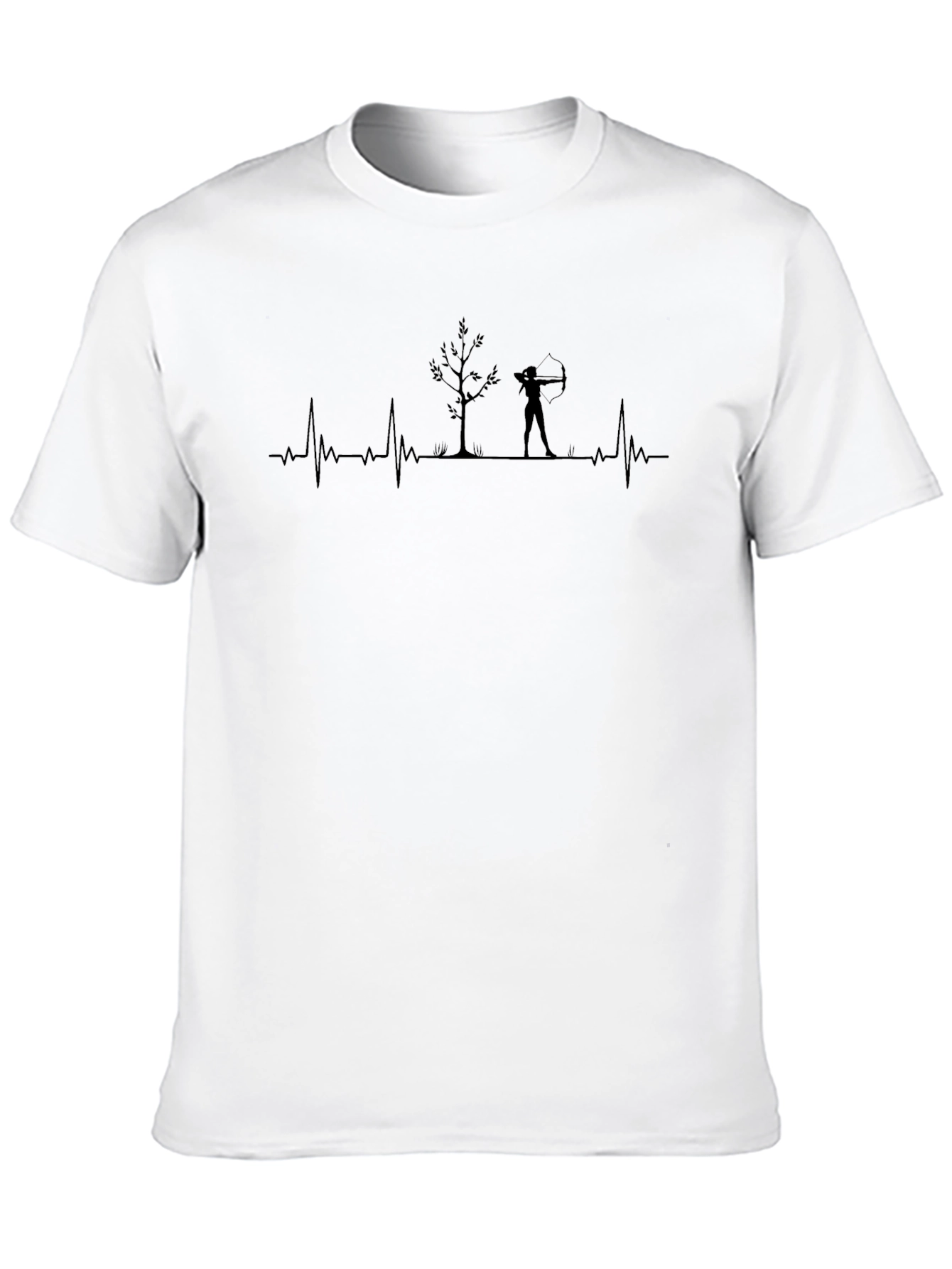 Archer Heartbeat Black T-Shirt