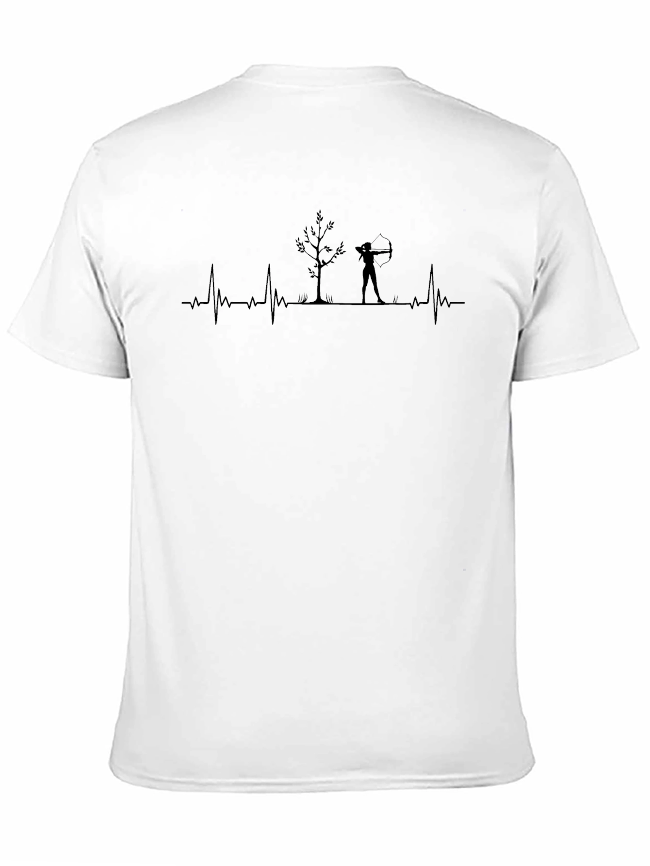 Archer Heartbeat Black T-Shirt