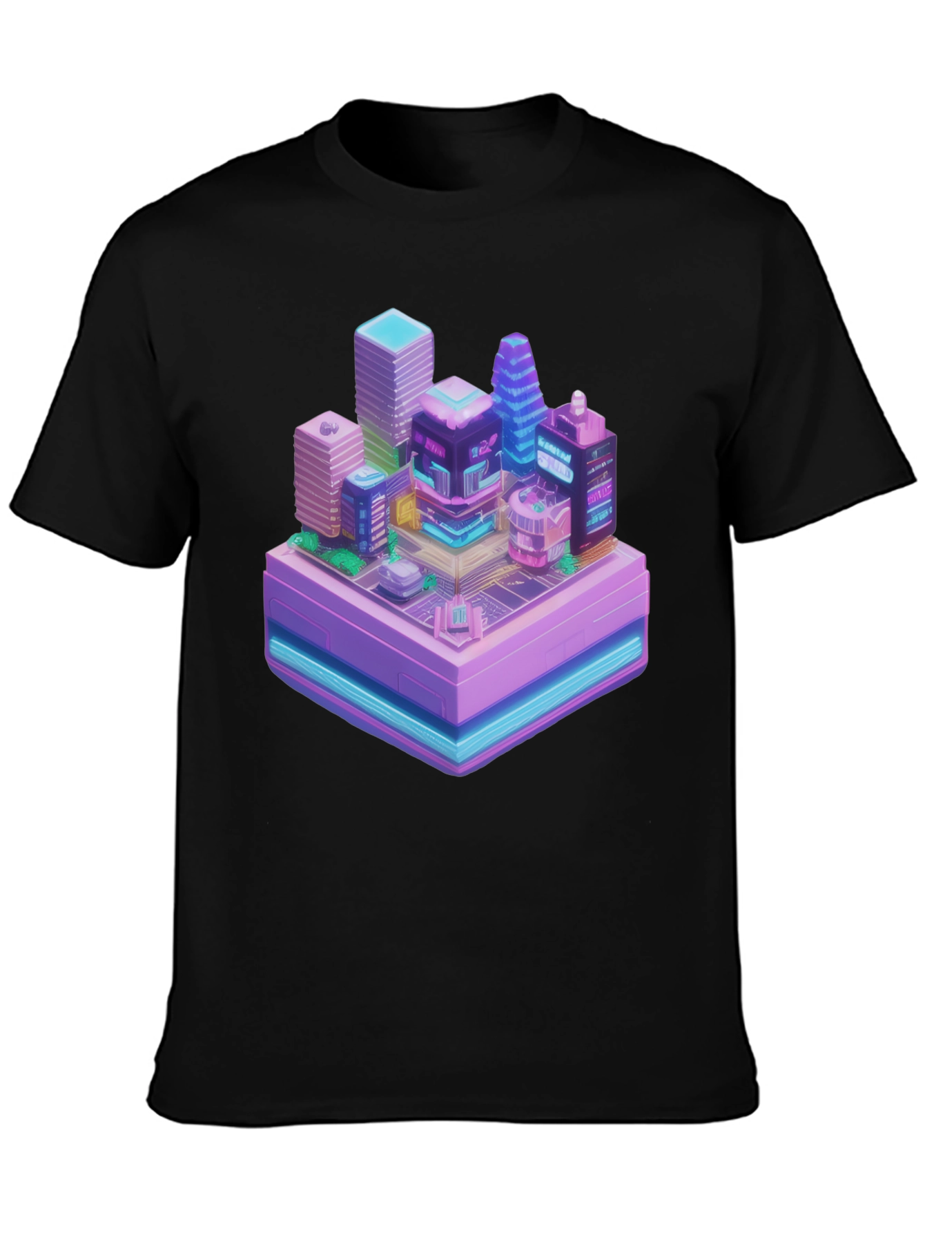 Isometric Cityscape T-Shirt