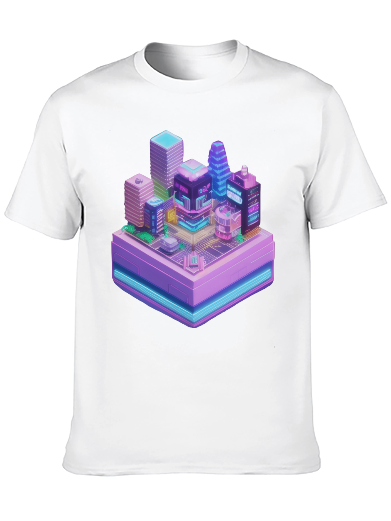 Isometric Cityscape T-Shirt