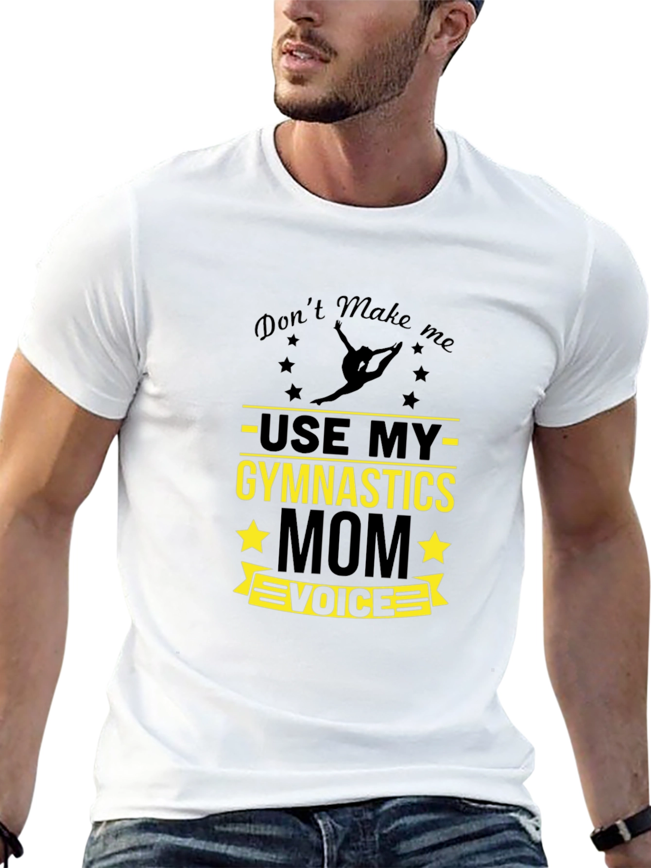 Gymnastics Mom Voice T-Shirt - Funny Gymnast Tee