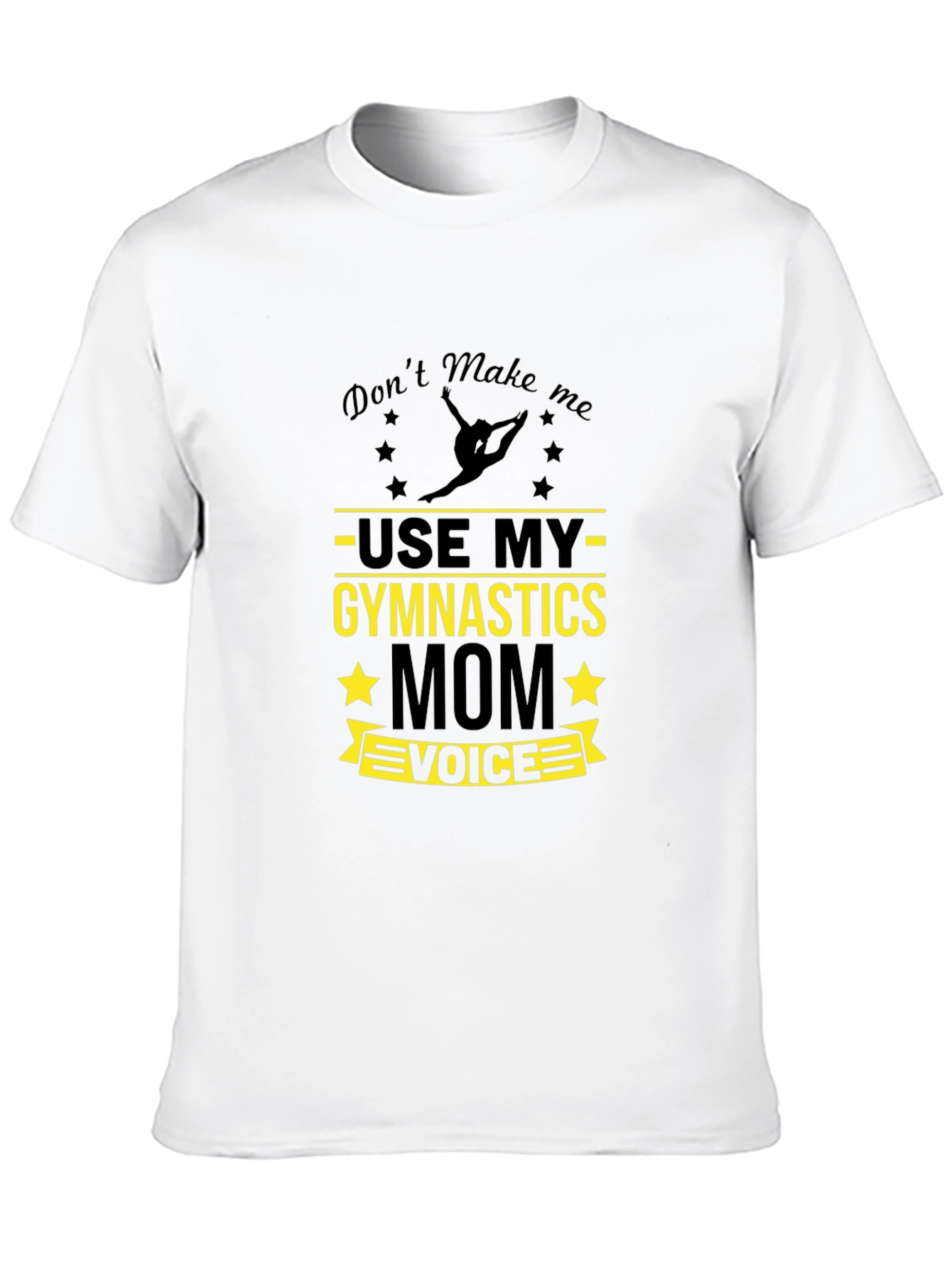 Gymnastics Mom Voice T-Shirt - Funny Gymnast Tee