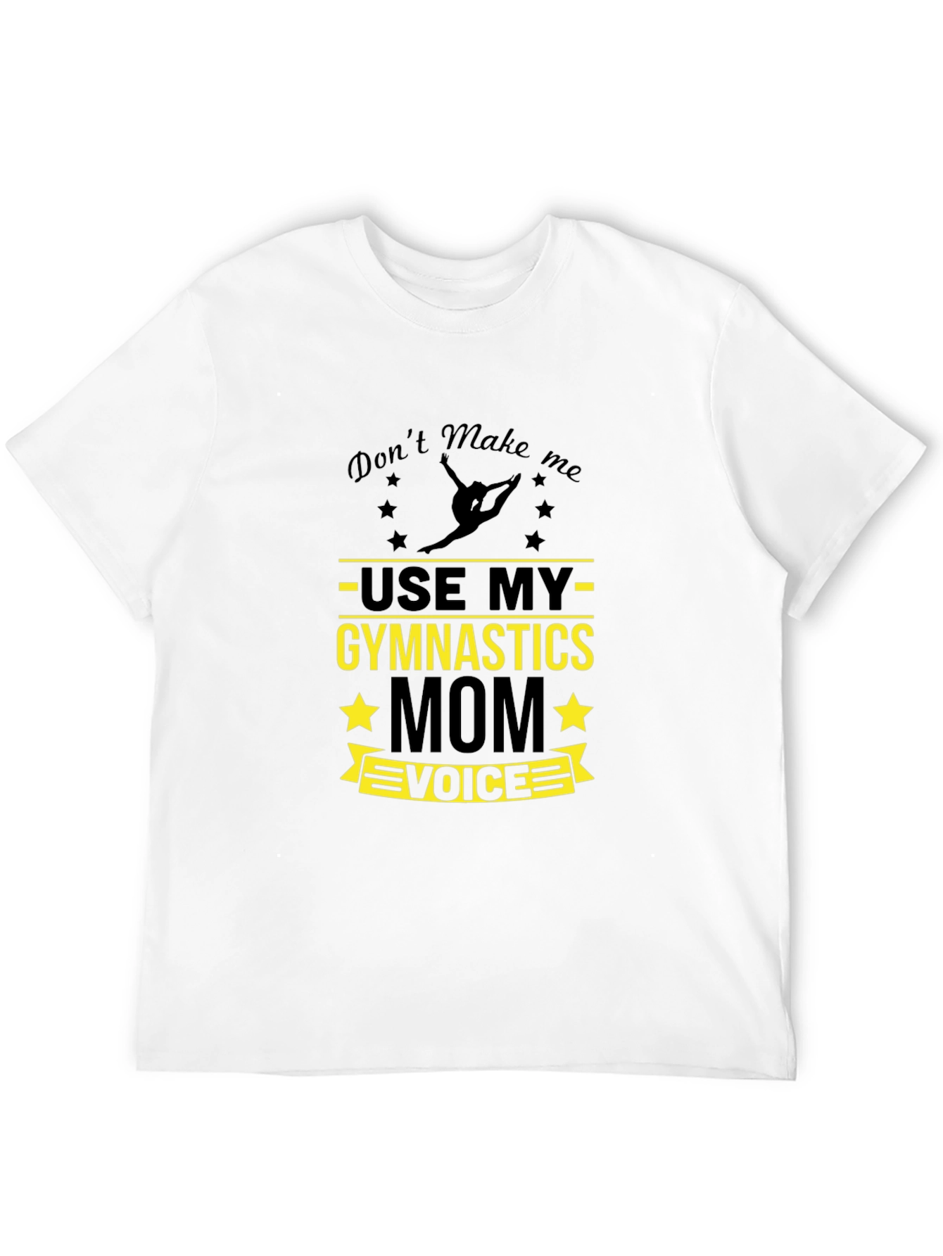 Gymnastics Mom Voice T-Shirt - Funny Gymnast Tee
