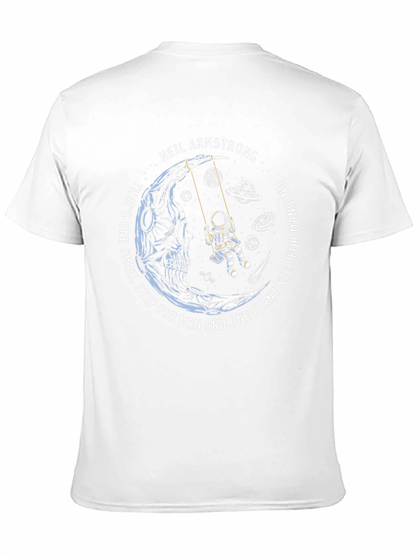 Neil Armstrong Moon Landing Graphic T-Shirt