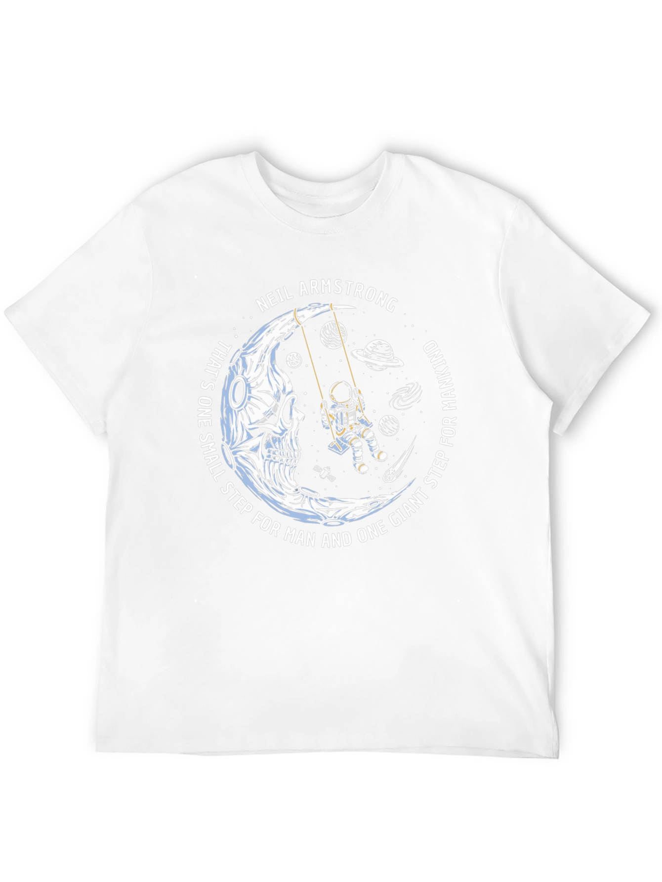 Neil Armstrong Moon Landing Graphic T-Shirt