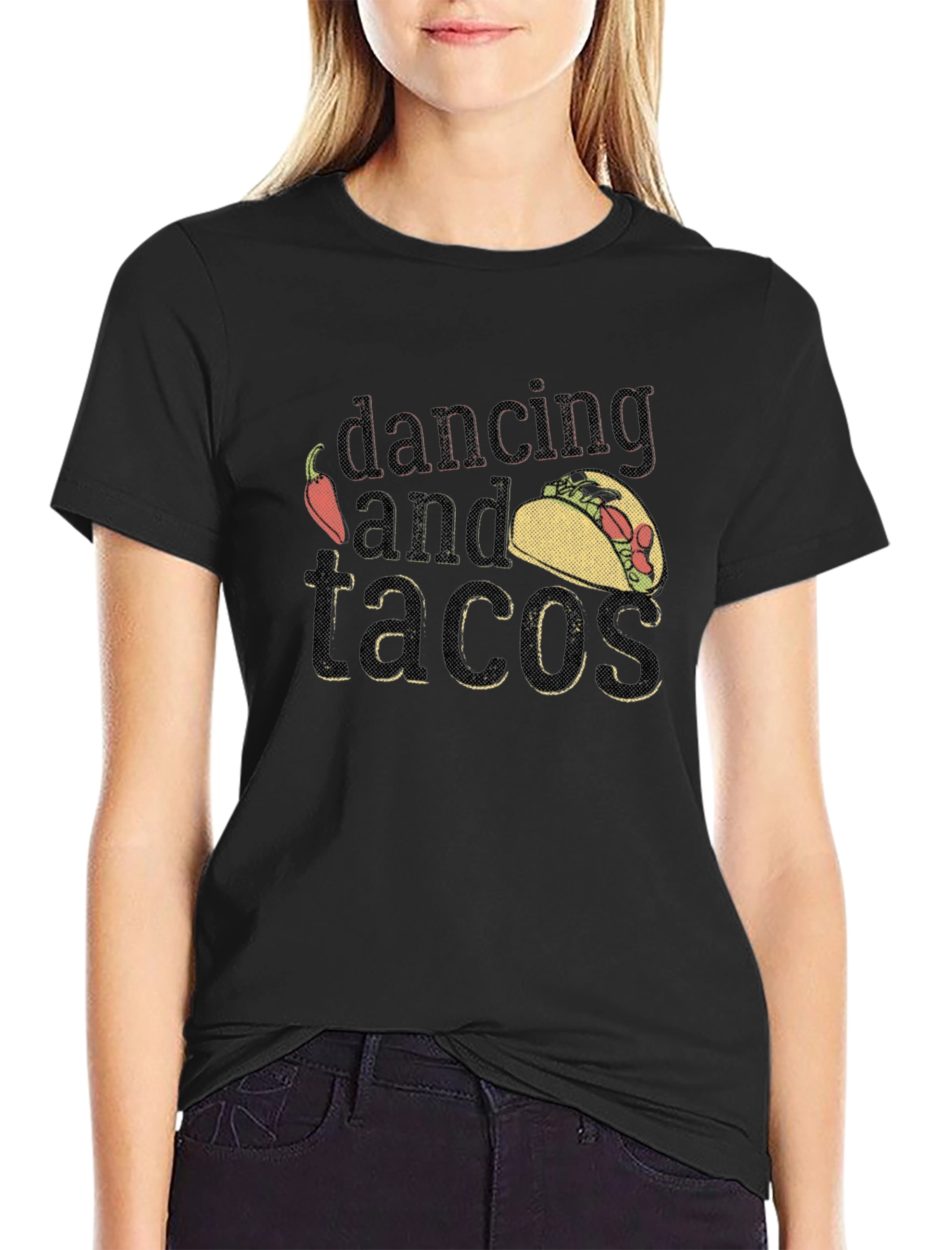 Dancing and Tacos Graphic Tee
