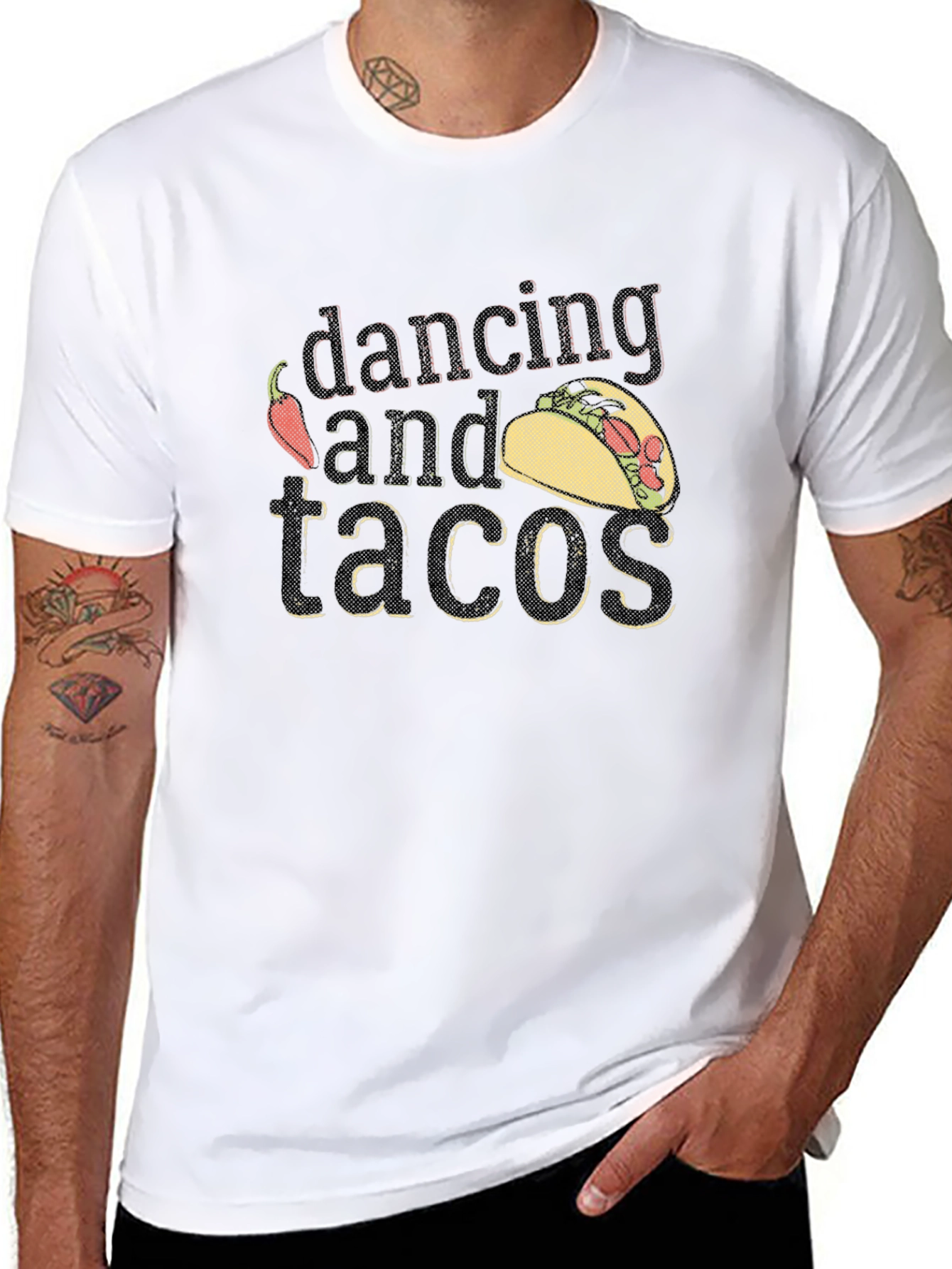 Dancing and Tacos Graphic Tee