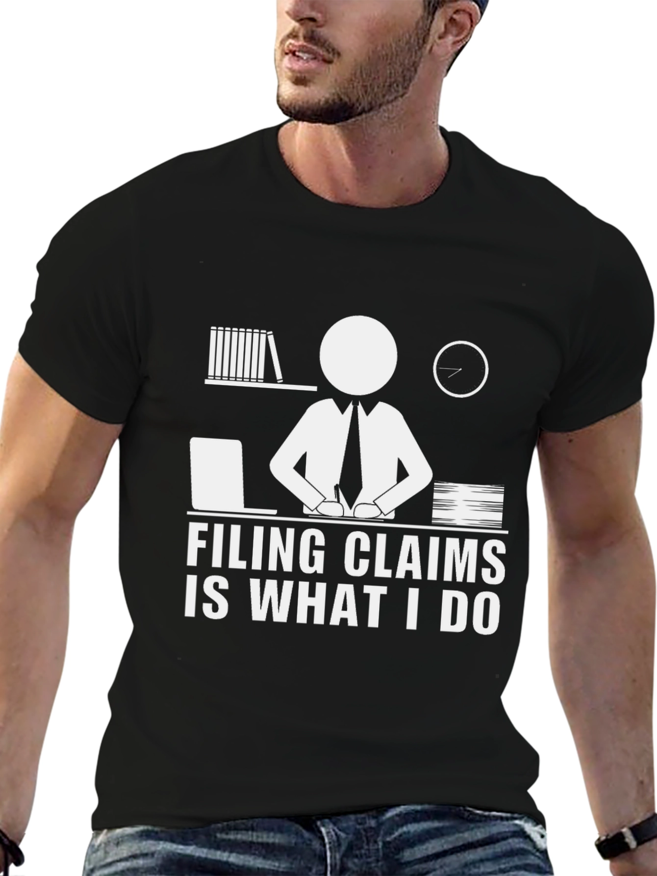 Filing Claims Expert T-Shirt - Unique Design