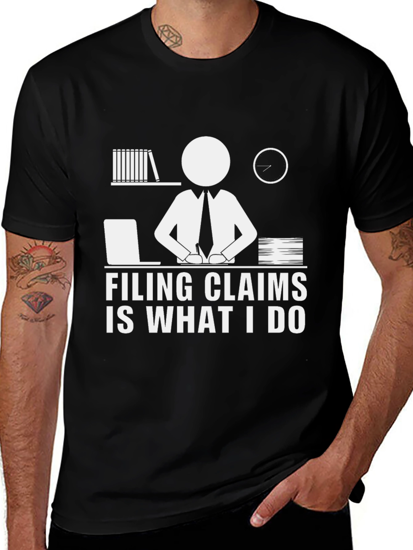 Filing Claims Expert T-Shirt - Unique Design