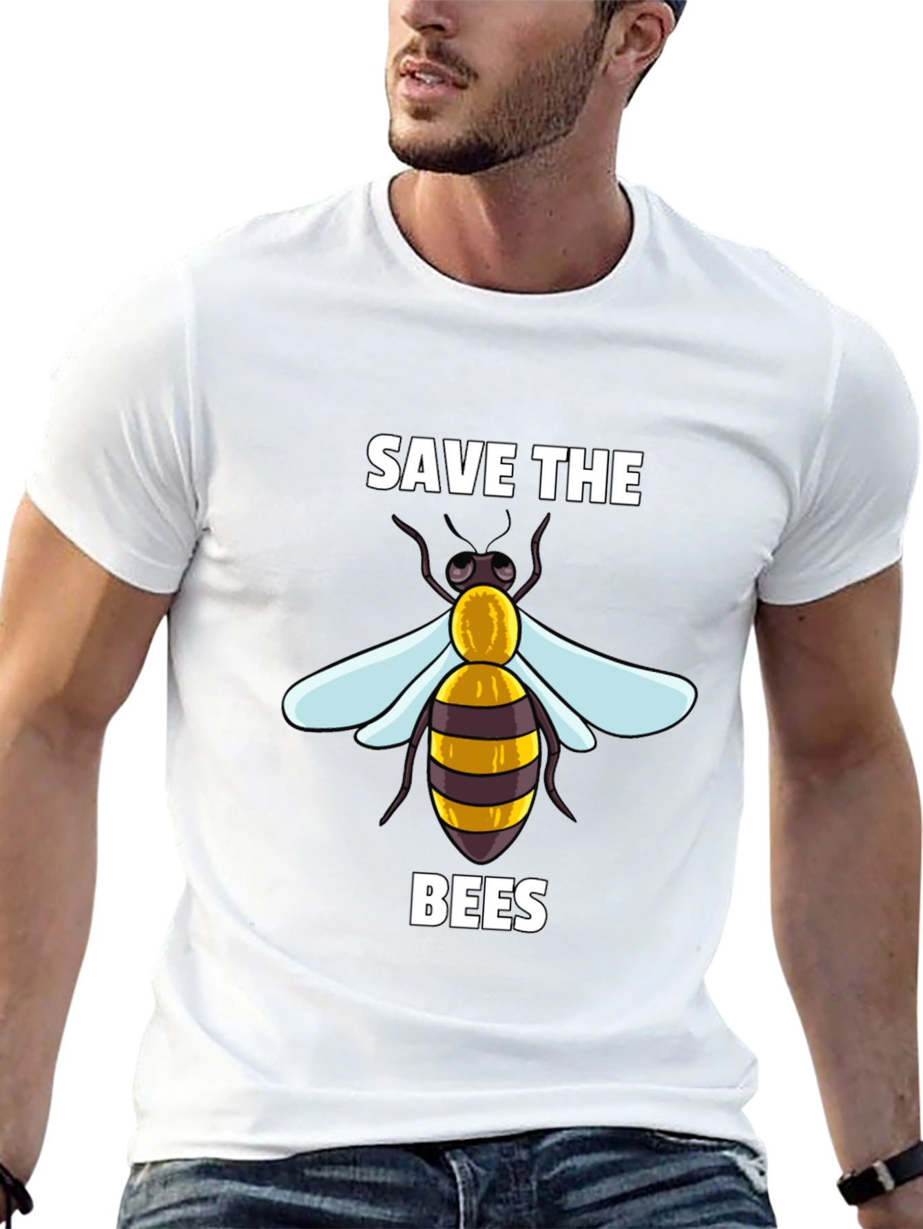 Save the Bees Graphic T-Shirt