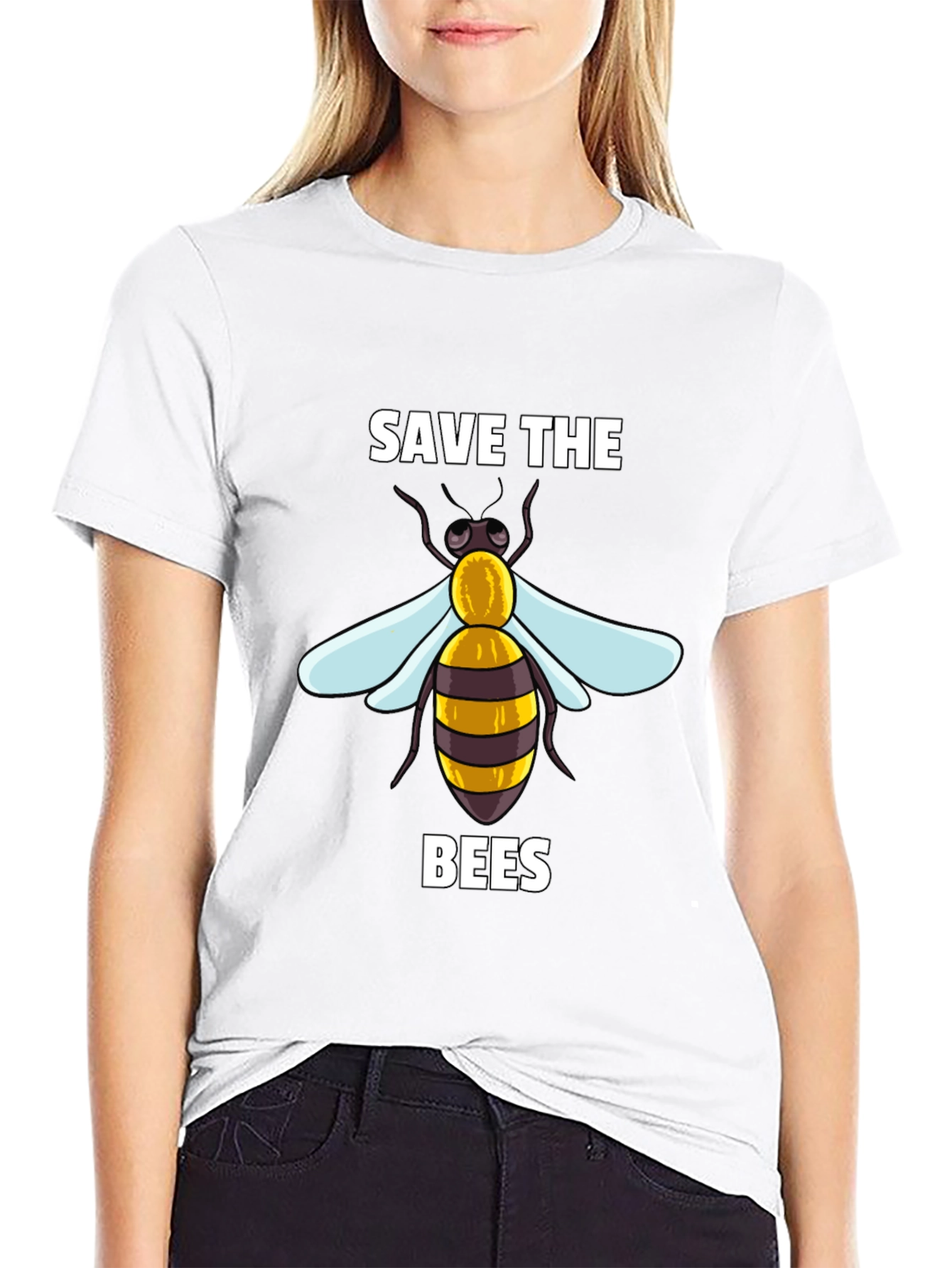 Save the Bees Graphic T-Shirt